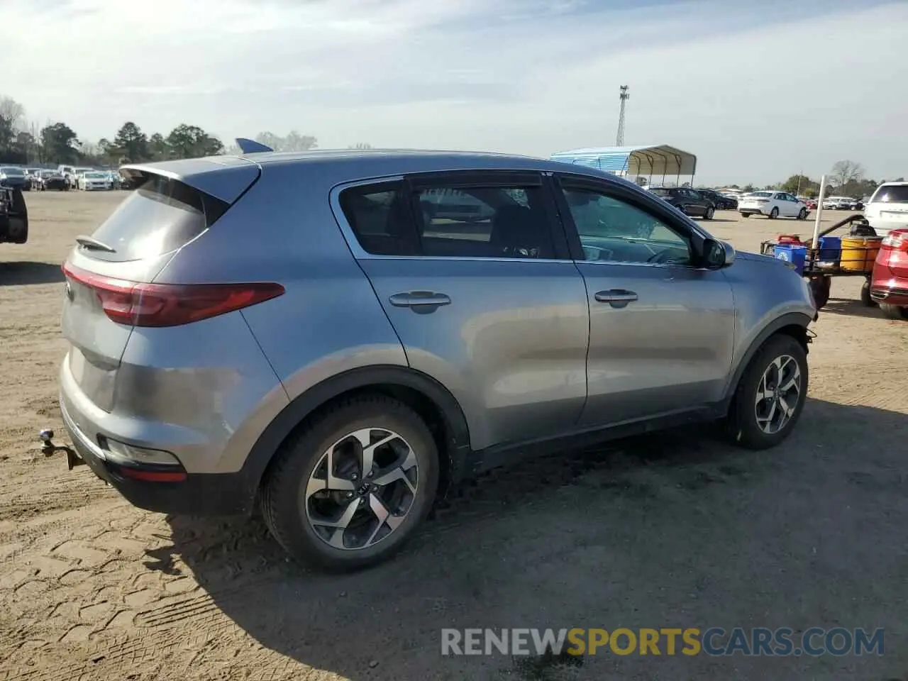3 Photograph of a damaged car KNDPM3AC2M7943503 KIA SPORTAGE 2021