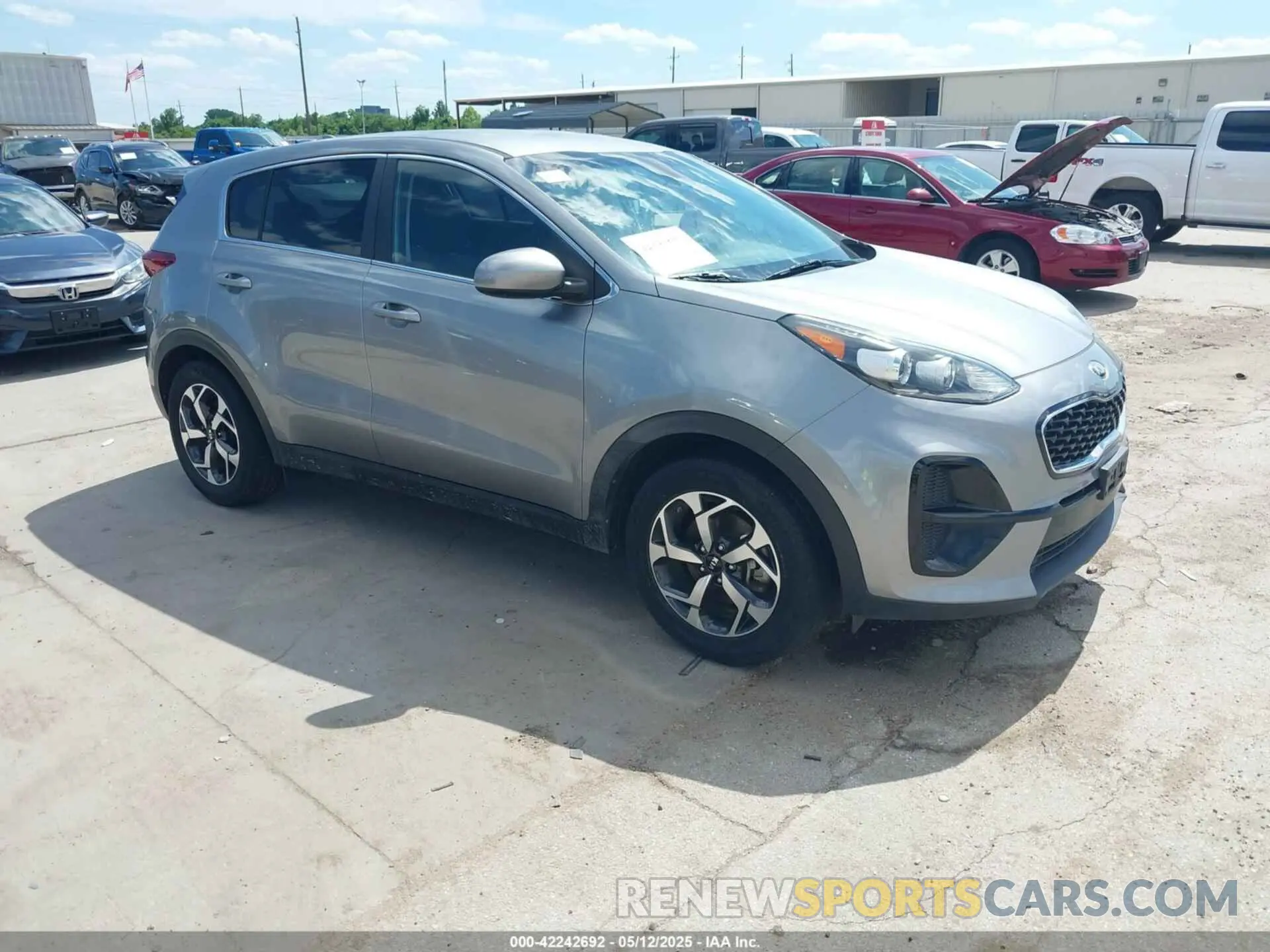 1 Photograph of a damaged car KNDPM3AC3M7842843 KIA SPORTAGE 2021