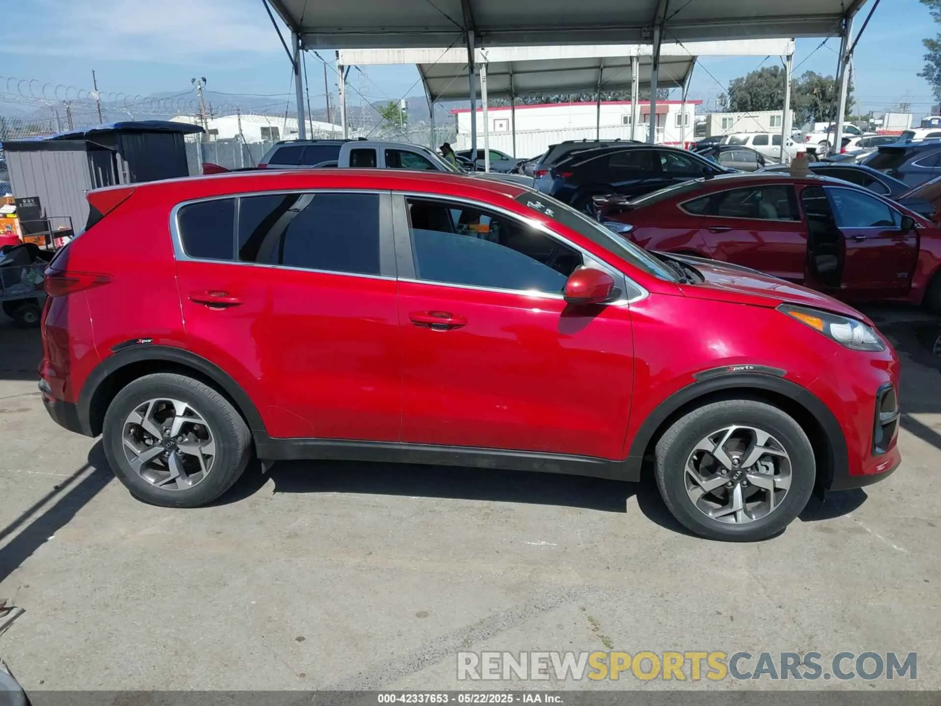 13 Photograph of a damaged car KNDPM3AC3M7843829 KIA SPORTAGE 2021