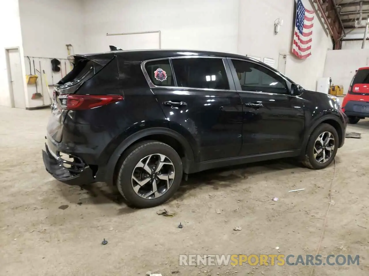 3 Photograph of a damaged car KNDPM3AC3M7844446 KIA SPORTAGE 2021