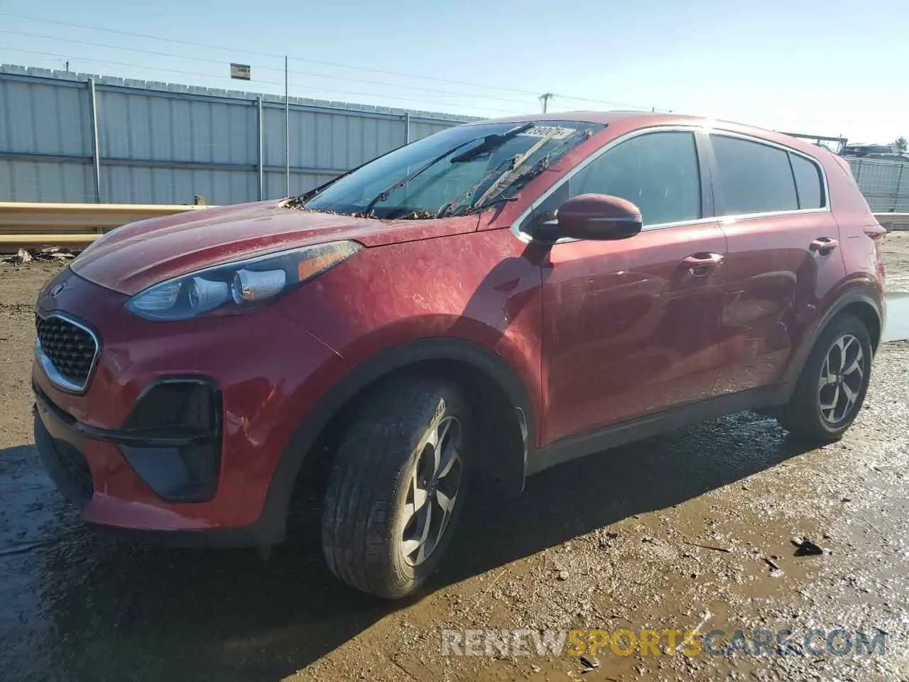 1 Photograph of a damaged car KNDPM3AC3M7861263 KIA SPORTAGE 2021