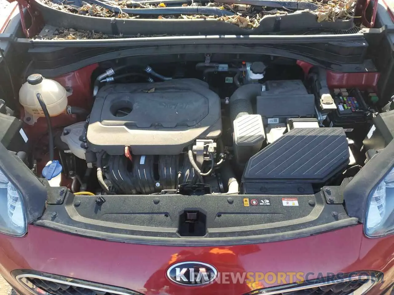 12 Photograph of a damaged car KNDPM3AC3M7861263 KIA SPORTAGE 2021