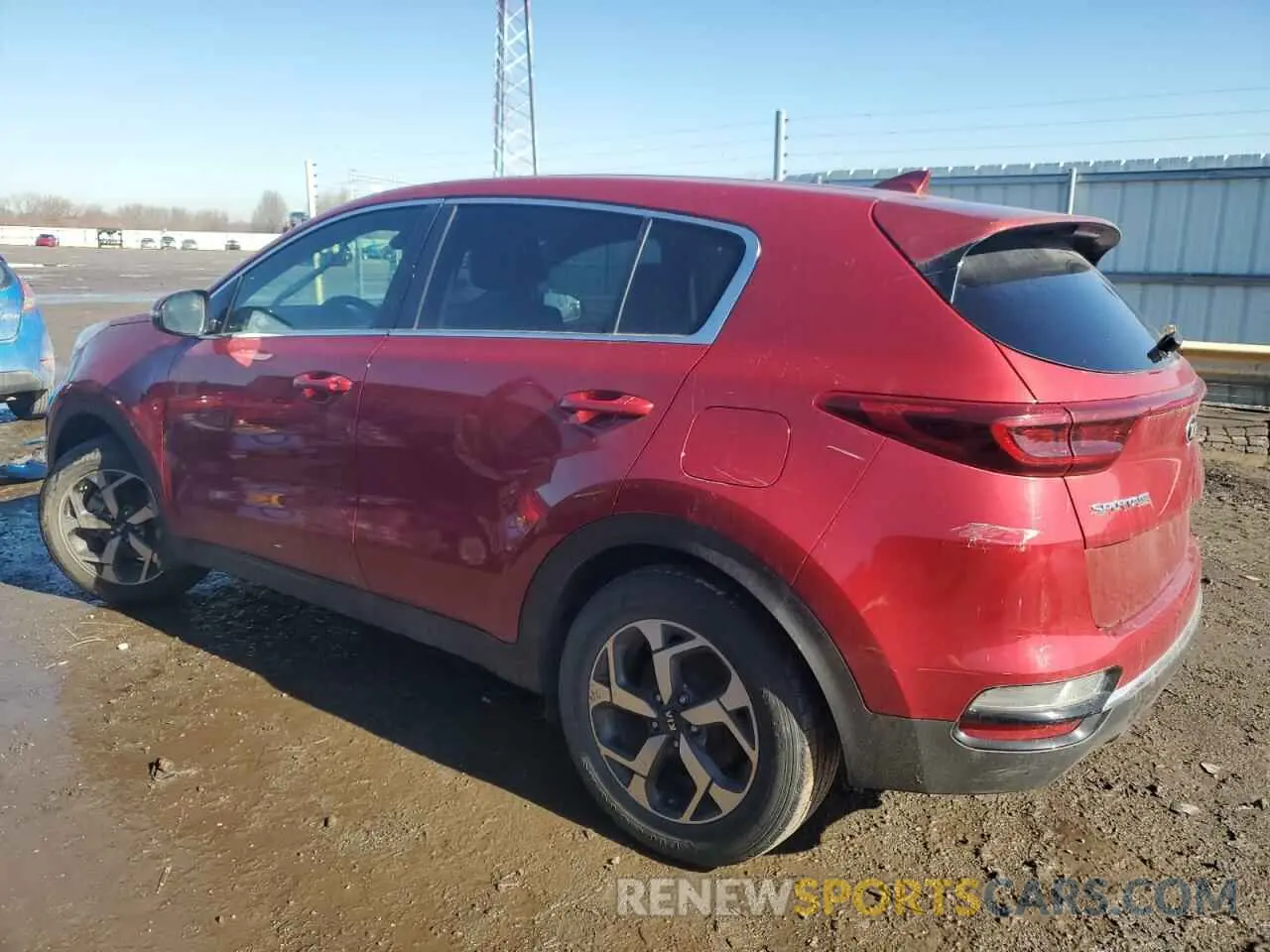 2 Photograph of a damaged car KNDPM3AC3M7861263 KIA SPORTAGE 2021