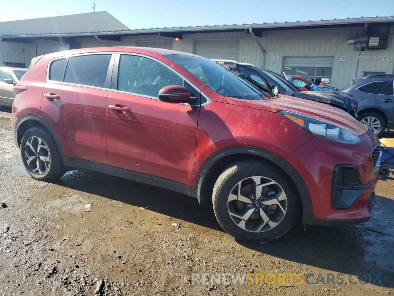 4 Photograph of a damaged car KNDPM3AC3M7861263 KIA SPORTAGE 2021