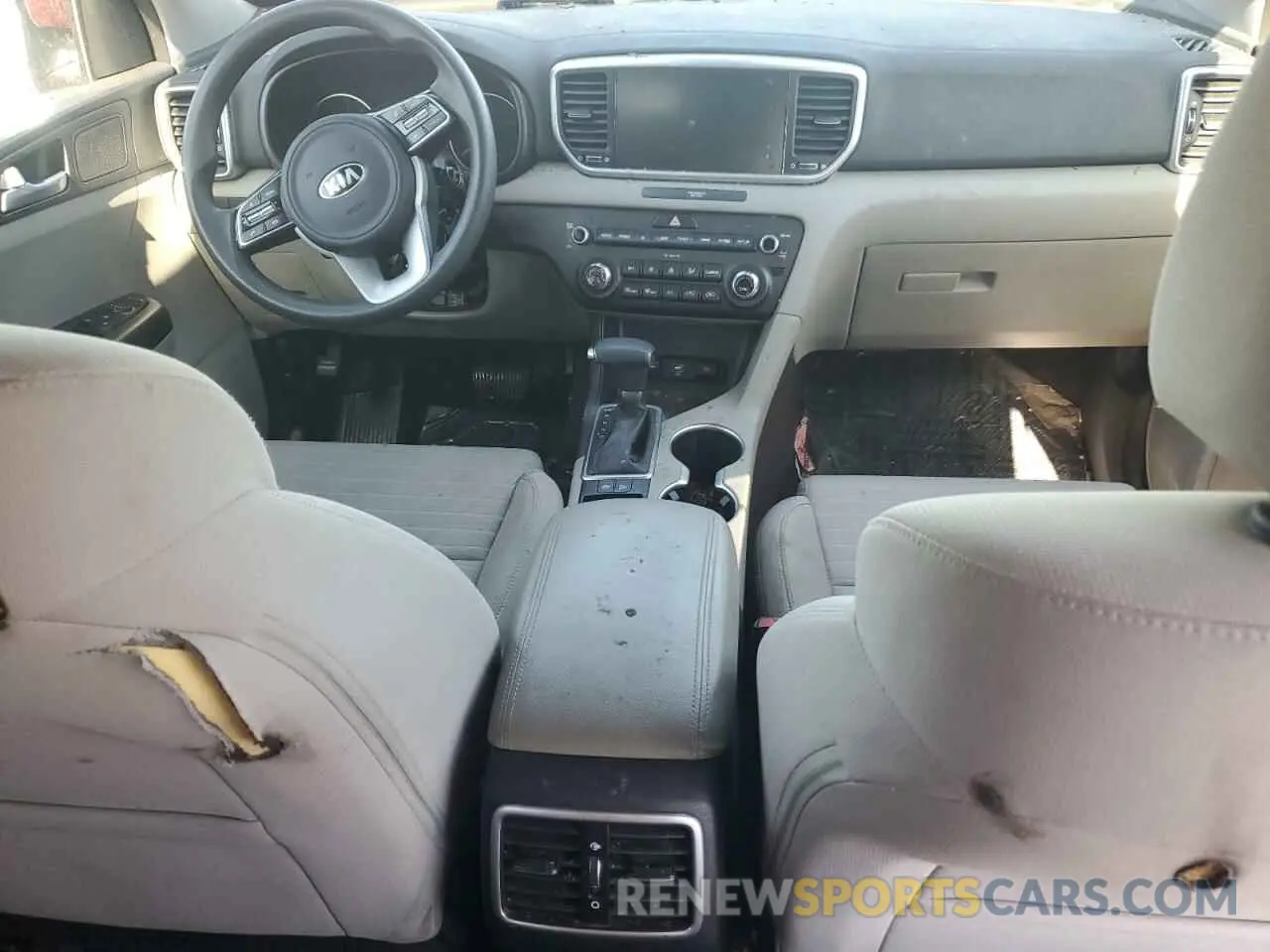 8 Photograph of a damaged car KNDPM3AC3M7861263 KIA SPORTAGE 2021