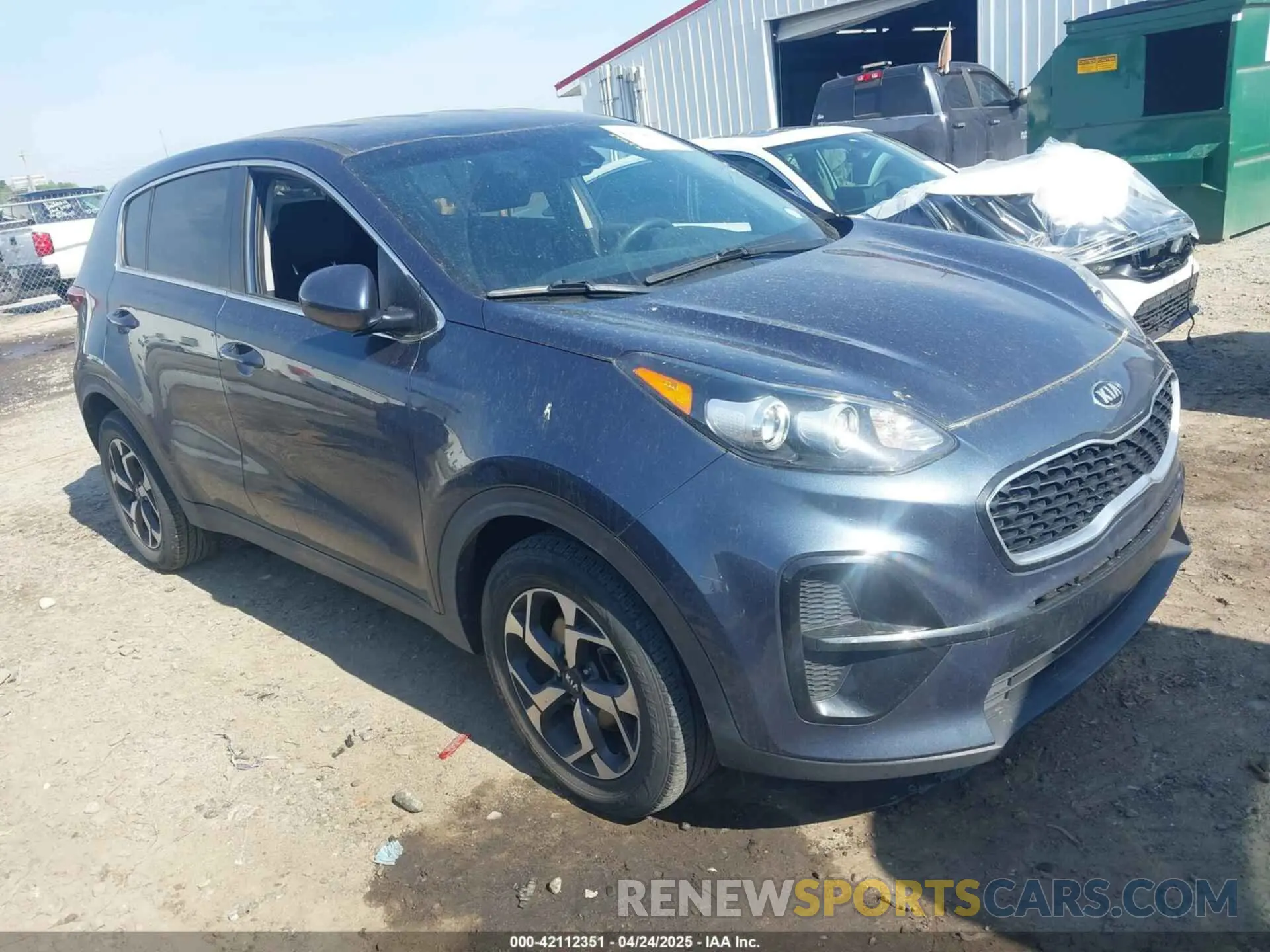1 Photograph of a damaged car KNDPM3AC3M7894909 KIA SPORTAGE 2021
