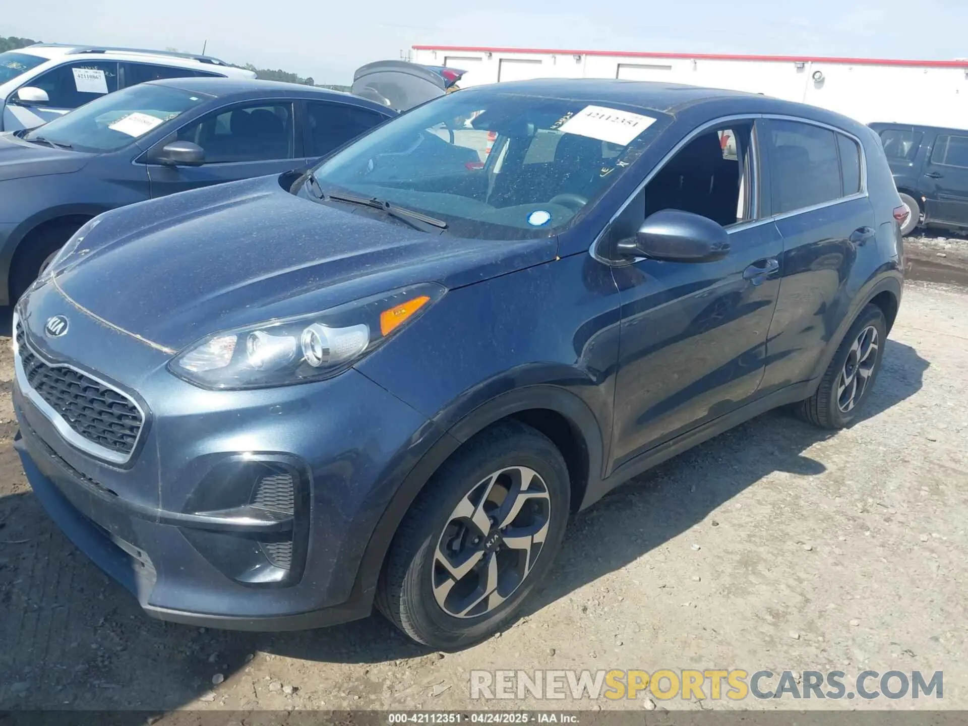 2 Photograph of a damaged car KNDPM3AC3M7894909 KIA SPORTAGE 2021