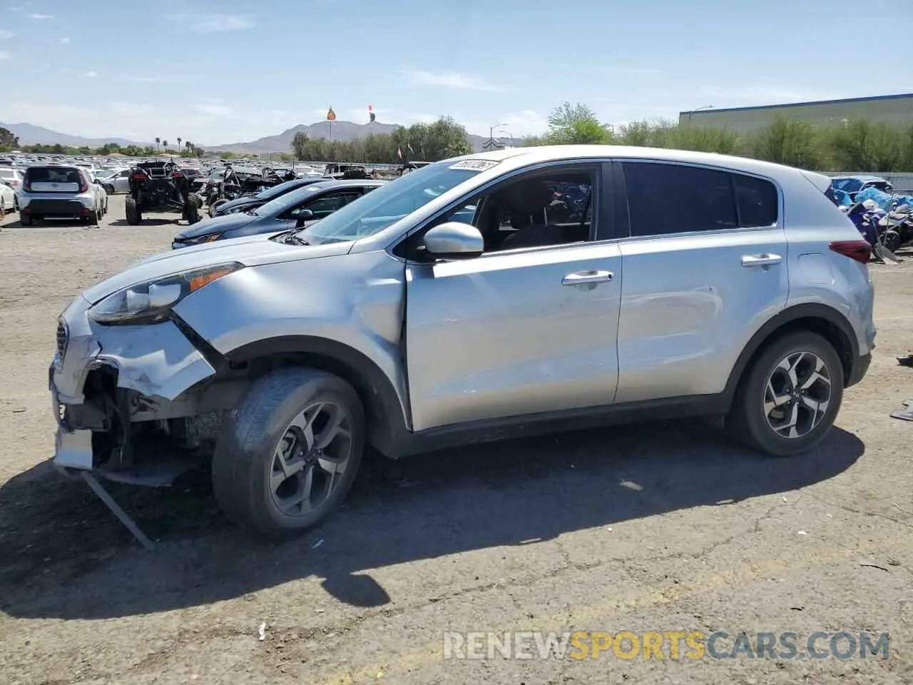 1 Photograph of a damaged car KNDPM3AC3M7895249 KIA SPORTAGE 2021