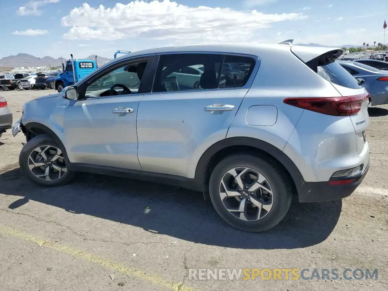 2 Photograph of a damaged car KNDPM3AC3M7895249 KIA SPORTAGE 2021