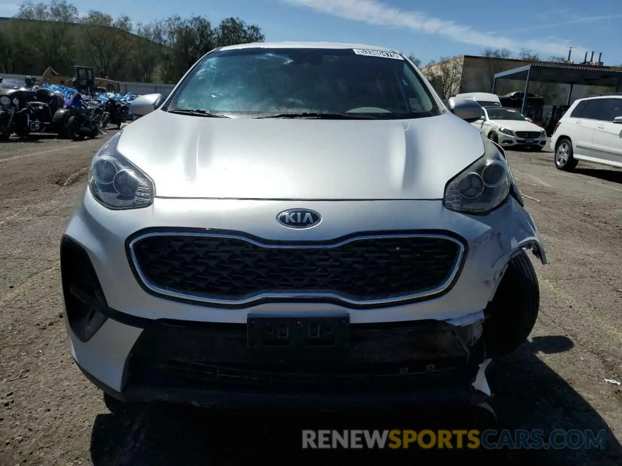 5 Photograph of a damaged car KNDPM3AC3M7895249 KIA SPORTAGE 2021