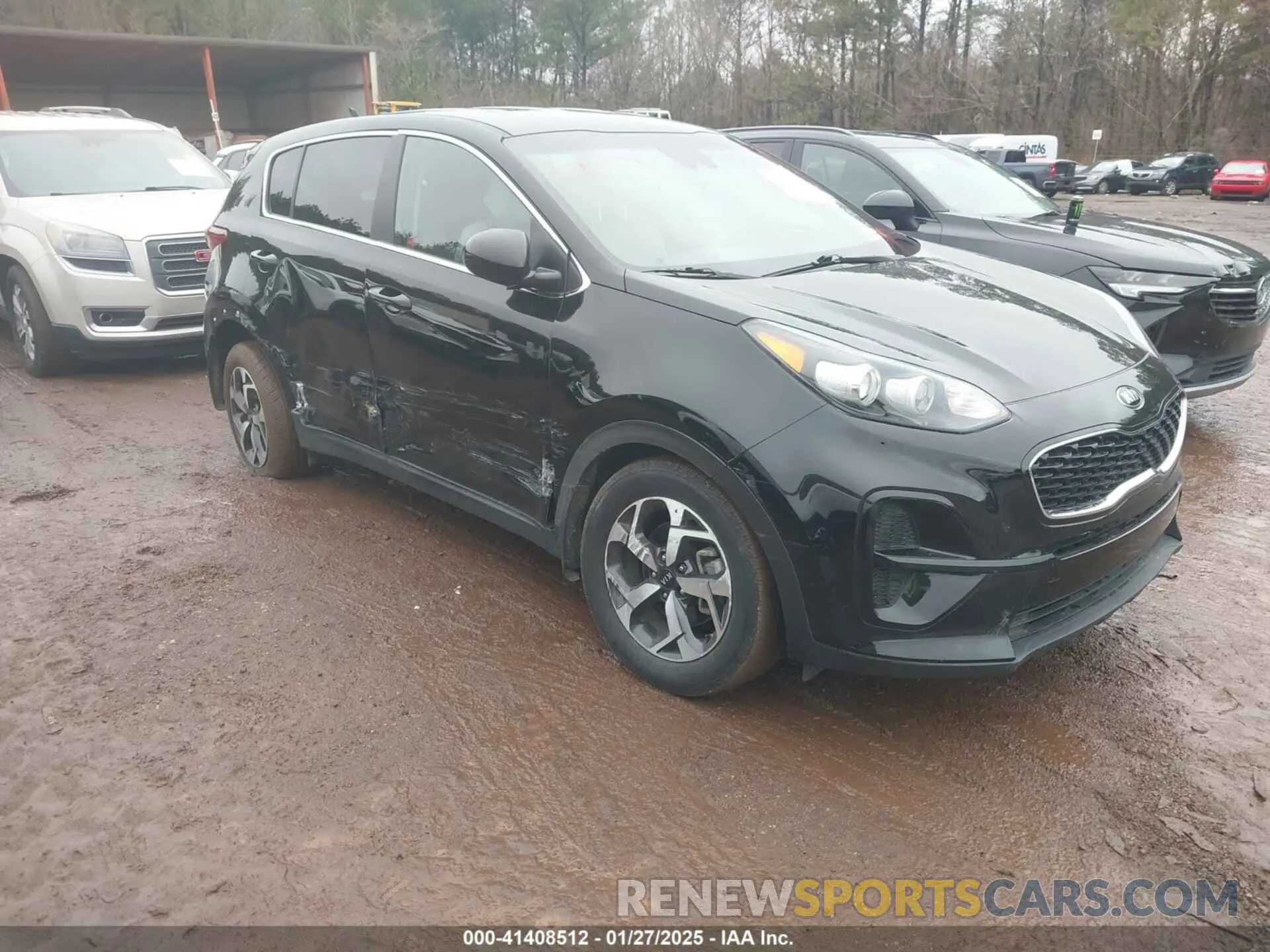 1 Photograph of a damaged car KNDPM3AC4M7844830 KIA SPORTAGE 2021