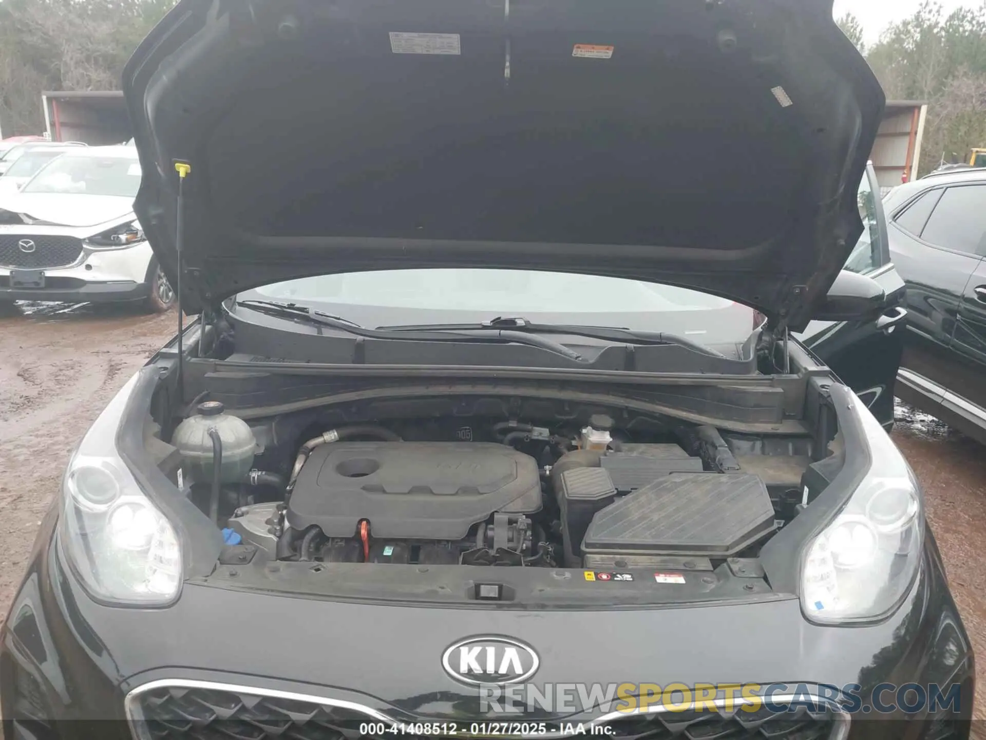 10 Photograph of a damaged car KNDPM3AC4M7844830 KIA SPORTAGE 2021