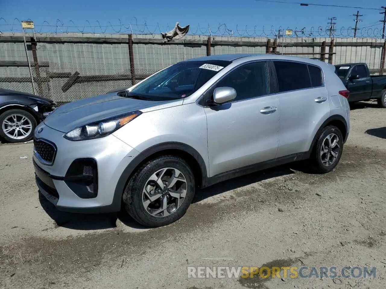 1 Photograph of a damaged car KNDPM3AC4M7863040 KIA SPORTAGE 2021