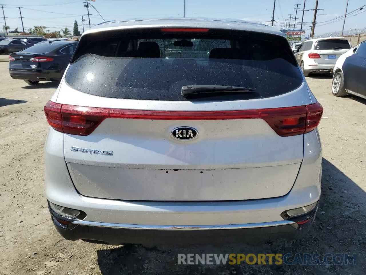 6 Photograph of a damaged car KNDPM3AC4M7863040 KIA SPORTAGE 2021