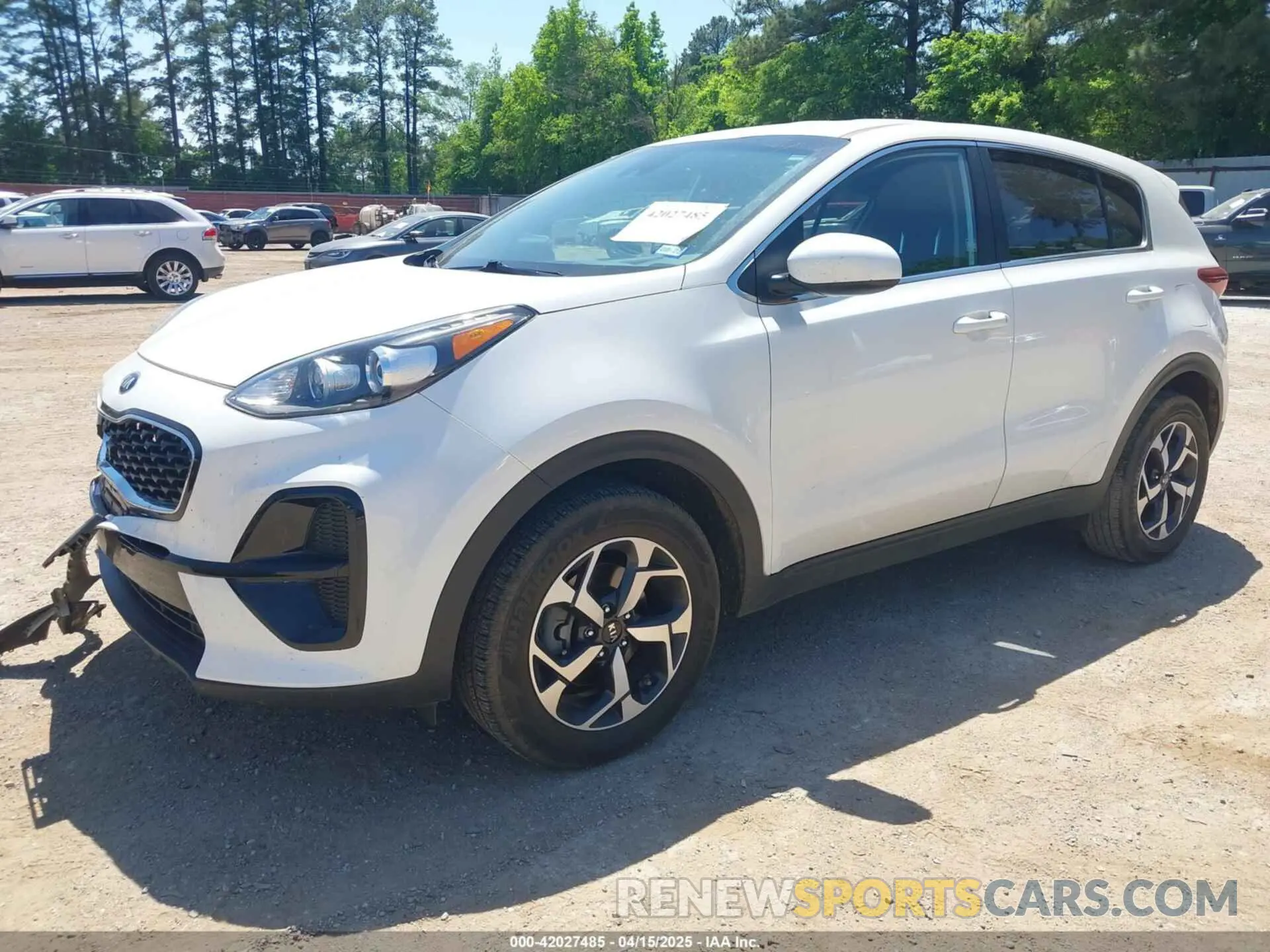 2 Photograph of a damaged car KNDPM3AC4M7892814 KIA SPORTAGE 2021