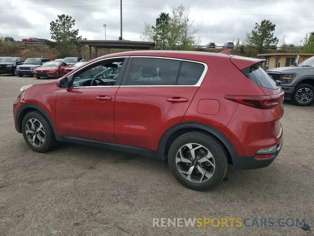 2 Photograph of a damaged car KNDPM3AC4M7927593 KIA SPORTAGE 2021