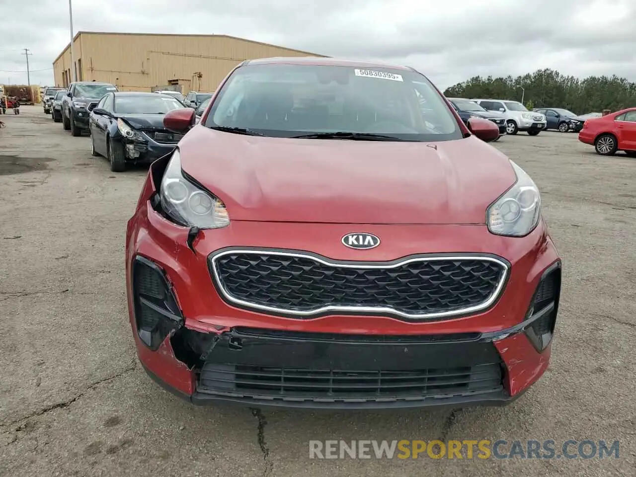 5 Photograph of a damaged car KNDPM3AC4M7927593 KIA SPORTAGE 2021