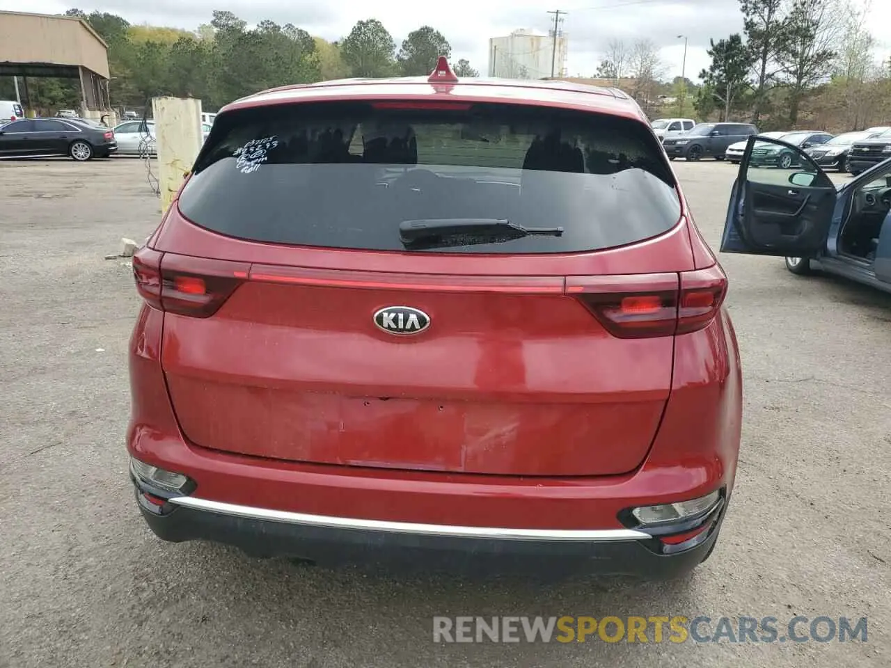 6 Photograph of a damaged car KNDPM3AC4M7927593 KIA SPORTAGE 2021