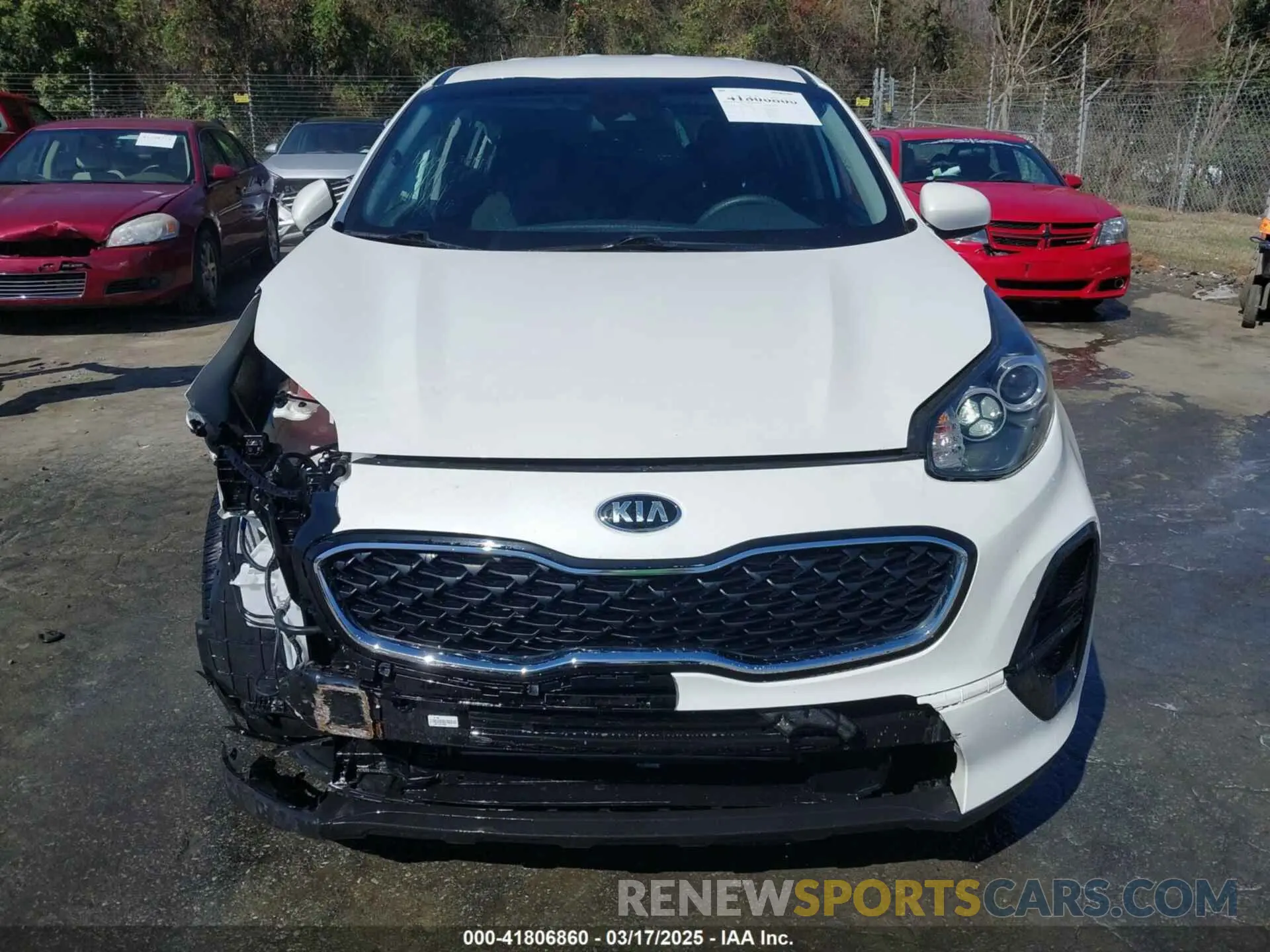 13 Photograph of a damaged car KNDPM3AC4M7933748 KIA SPORTAGE 2021