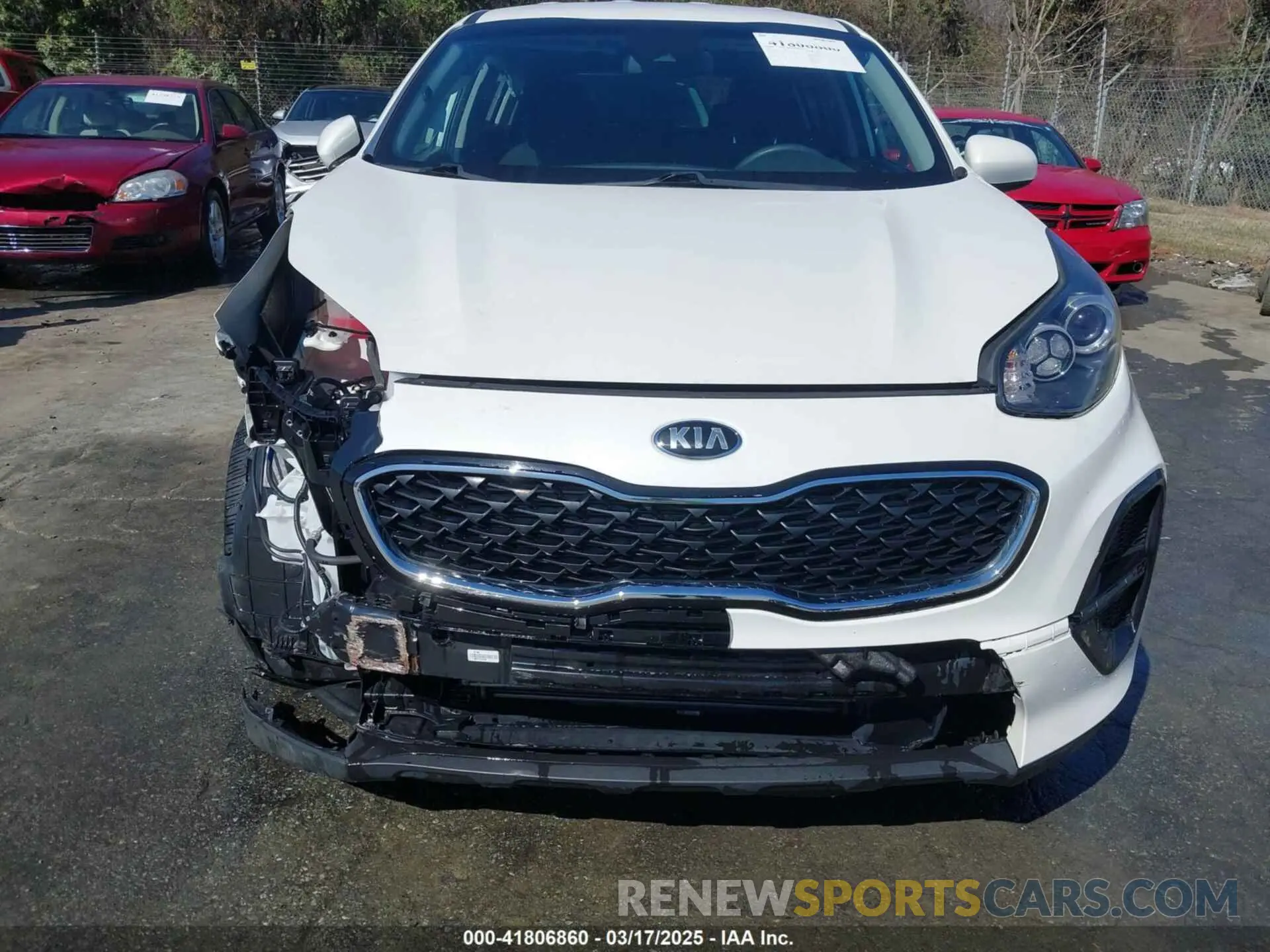 19 Photograph of a damaged car KNDPM3AC4M7933748 KIA SPORTAGE 2021