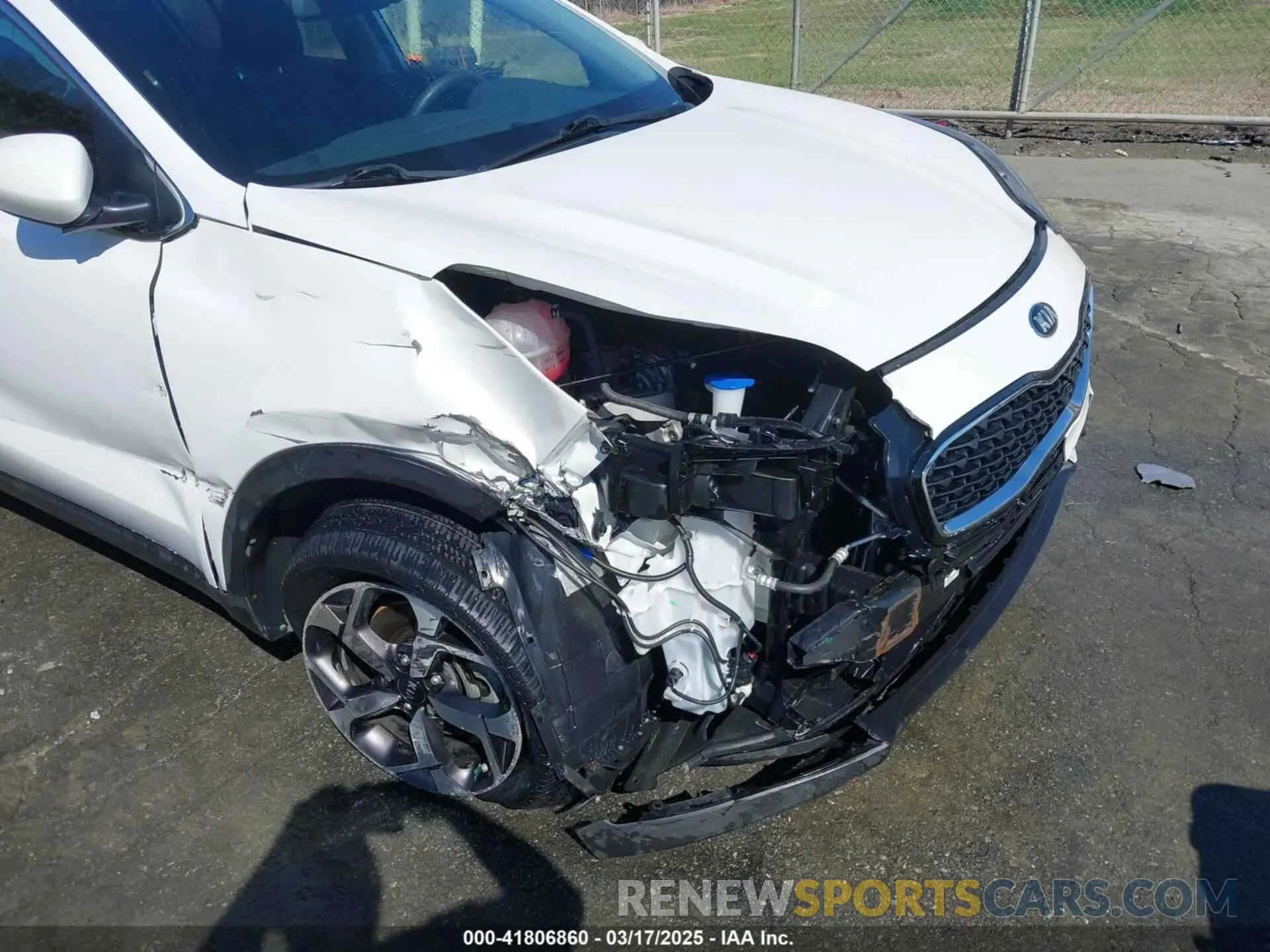 6 Photograph of a damaged car KNDPM3AC4M7933748 KIA SPORTAGE 2021