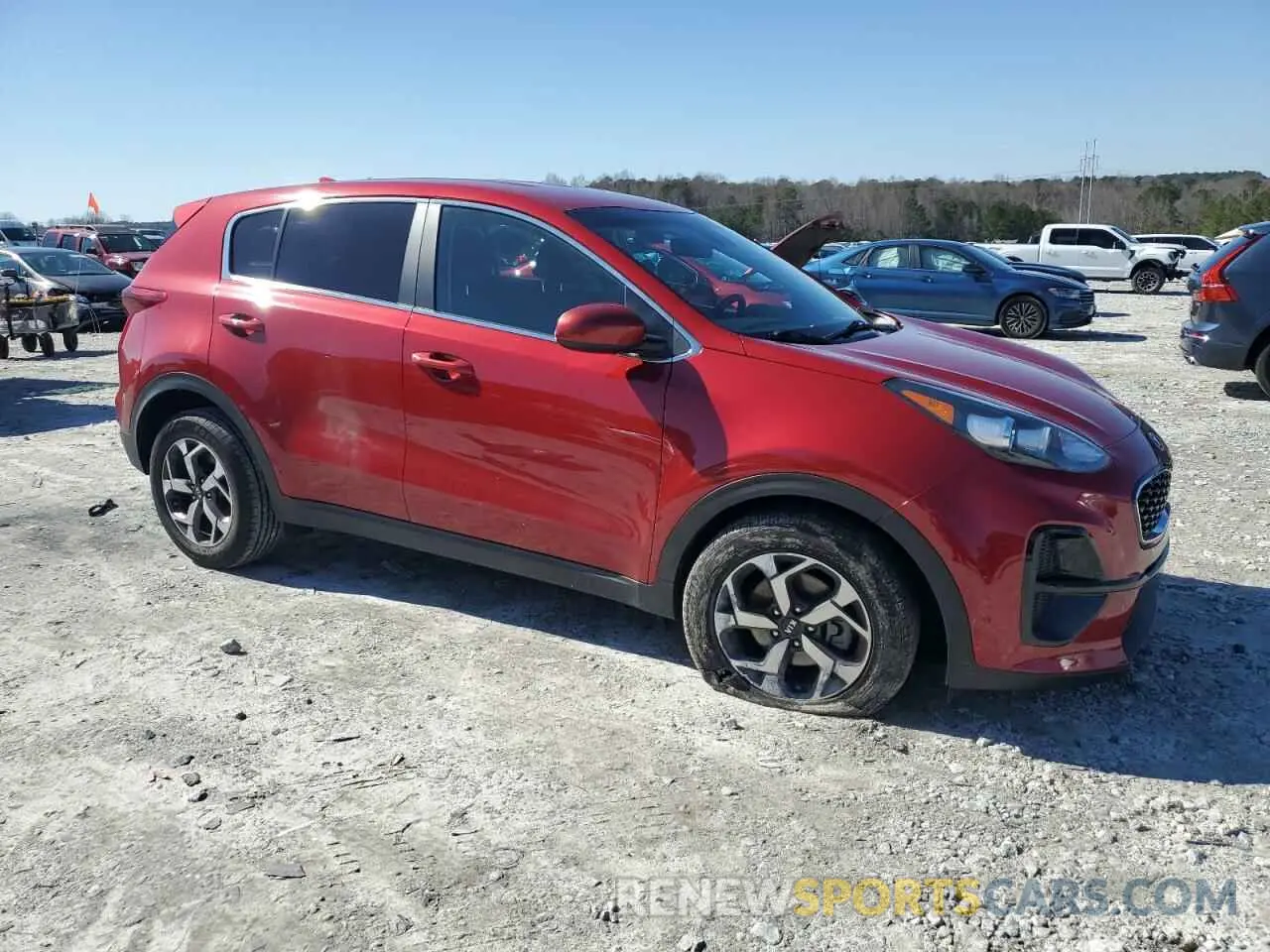 4 Photograph of a damaged car KNDPM3AC4M7933927 KIA SPORTAGE 2021
