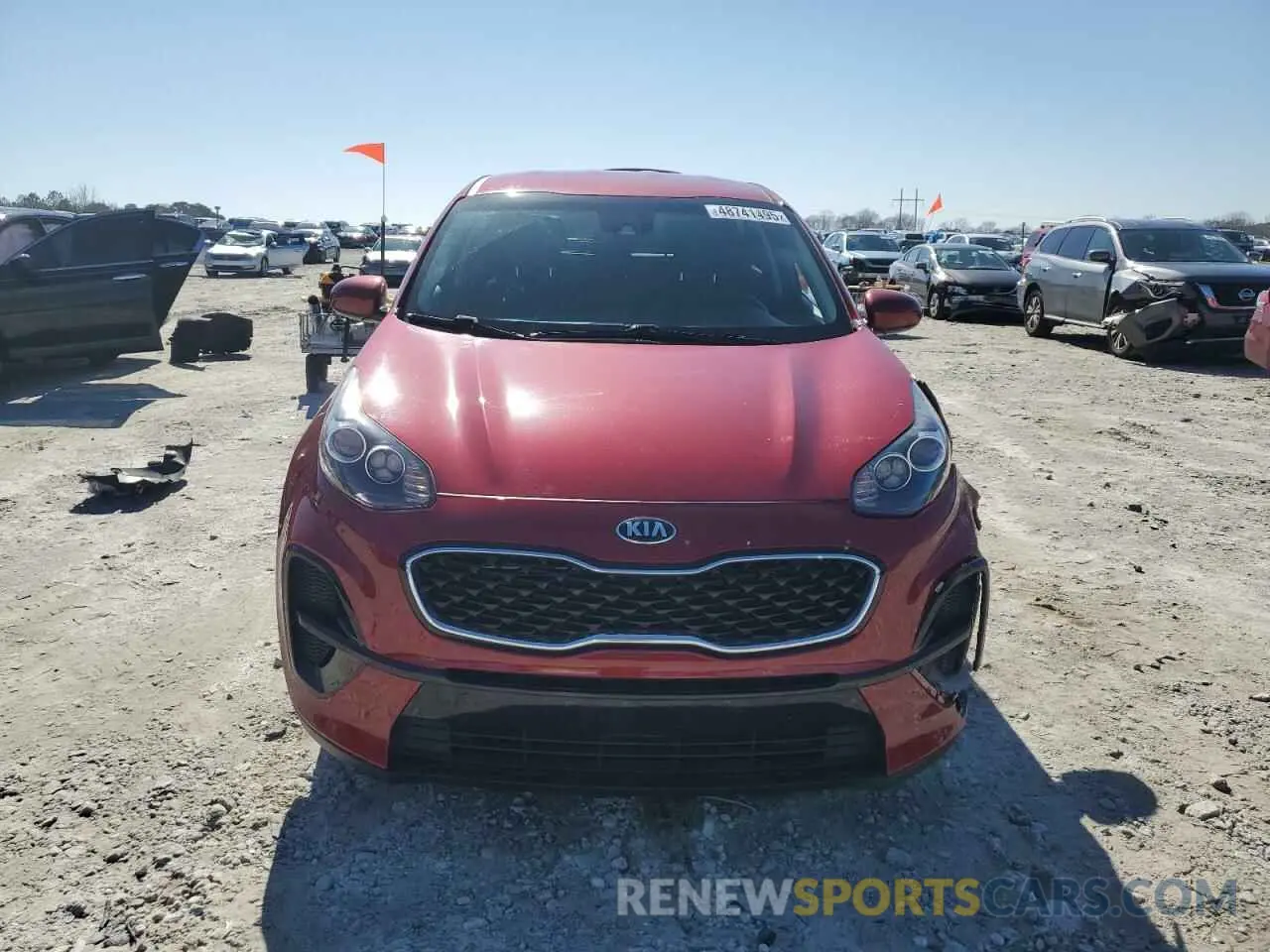 5 Photograph of a damaged car KNDPM3AC4M7933927 KIA SPORTAGE 2021