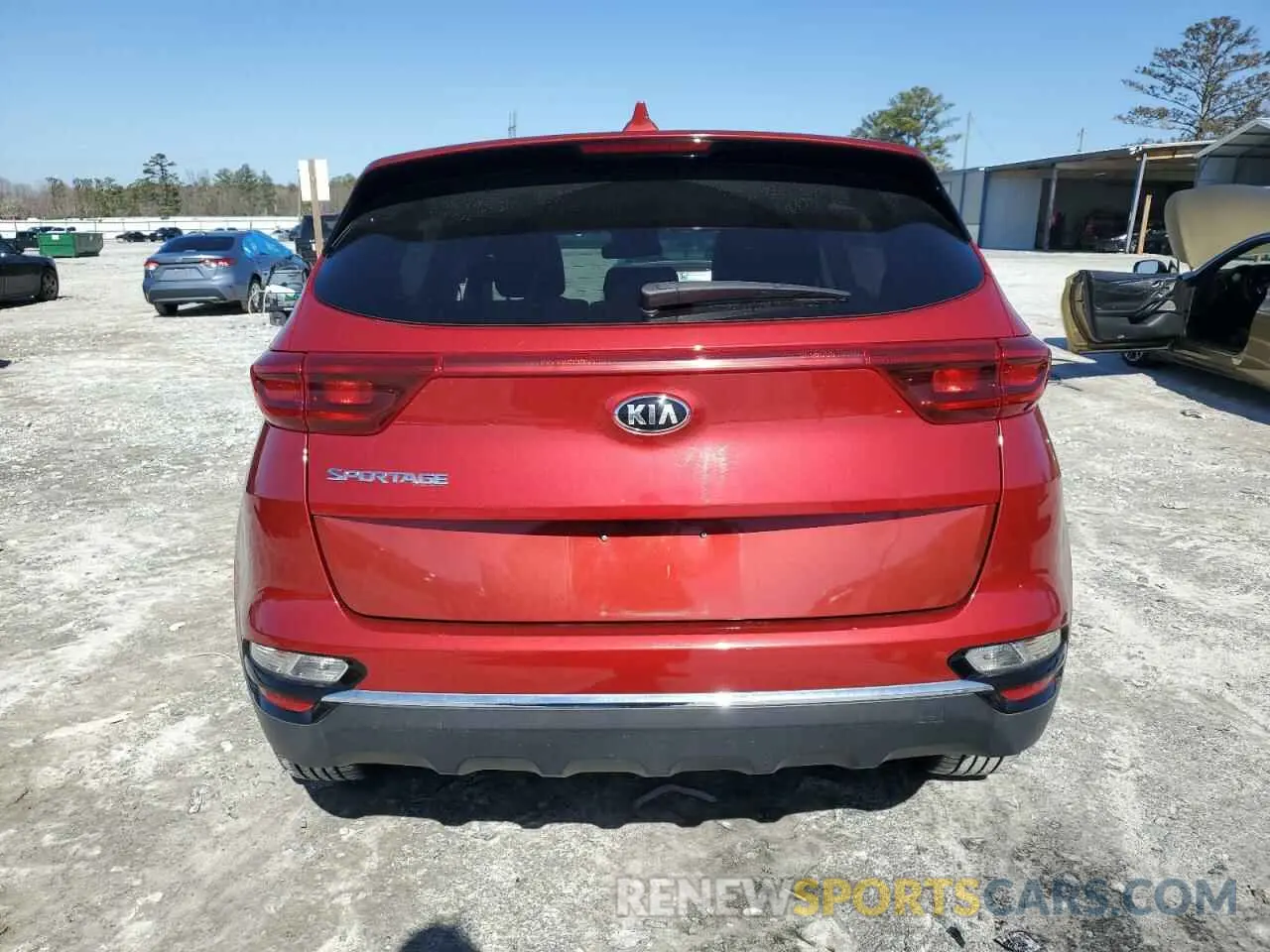 6 Photograph of a damaged car KNDPM3AC4M7933927 KIA SPORTAGE 2021