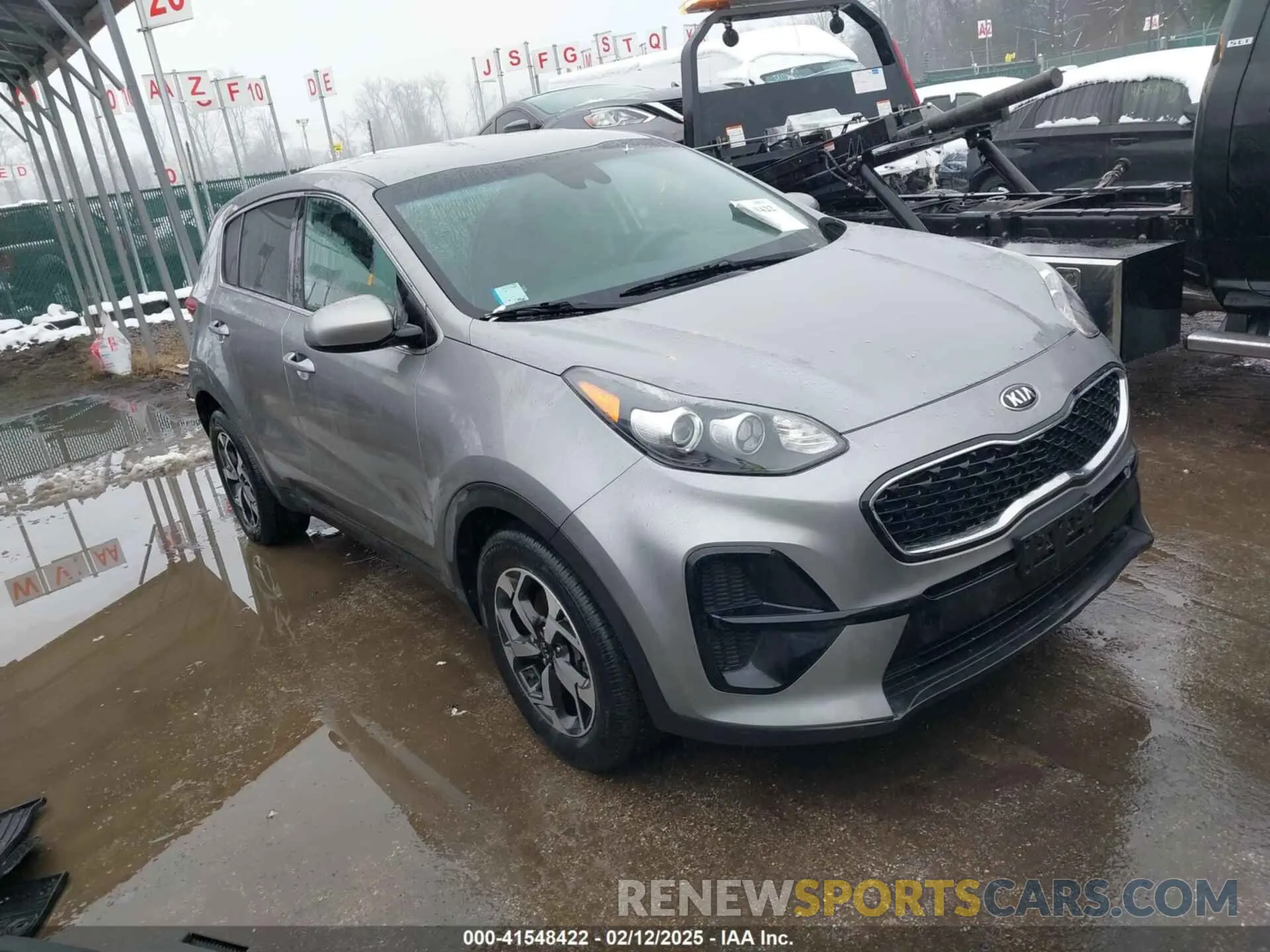 1 Photograph of a damaged car KNDPM3AC5M7888223 KIA SPORTAGE 2021
