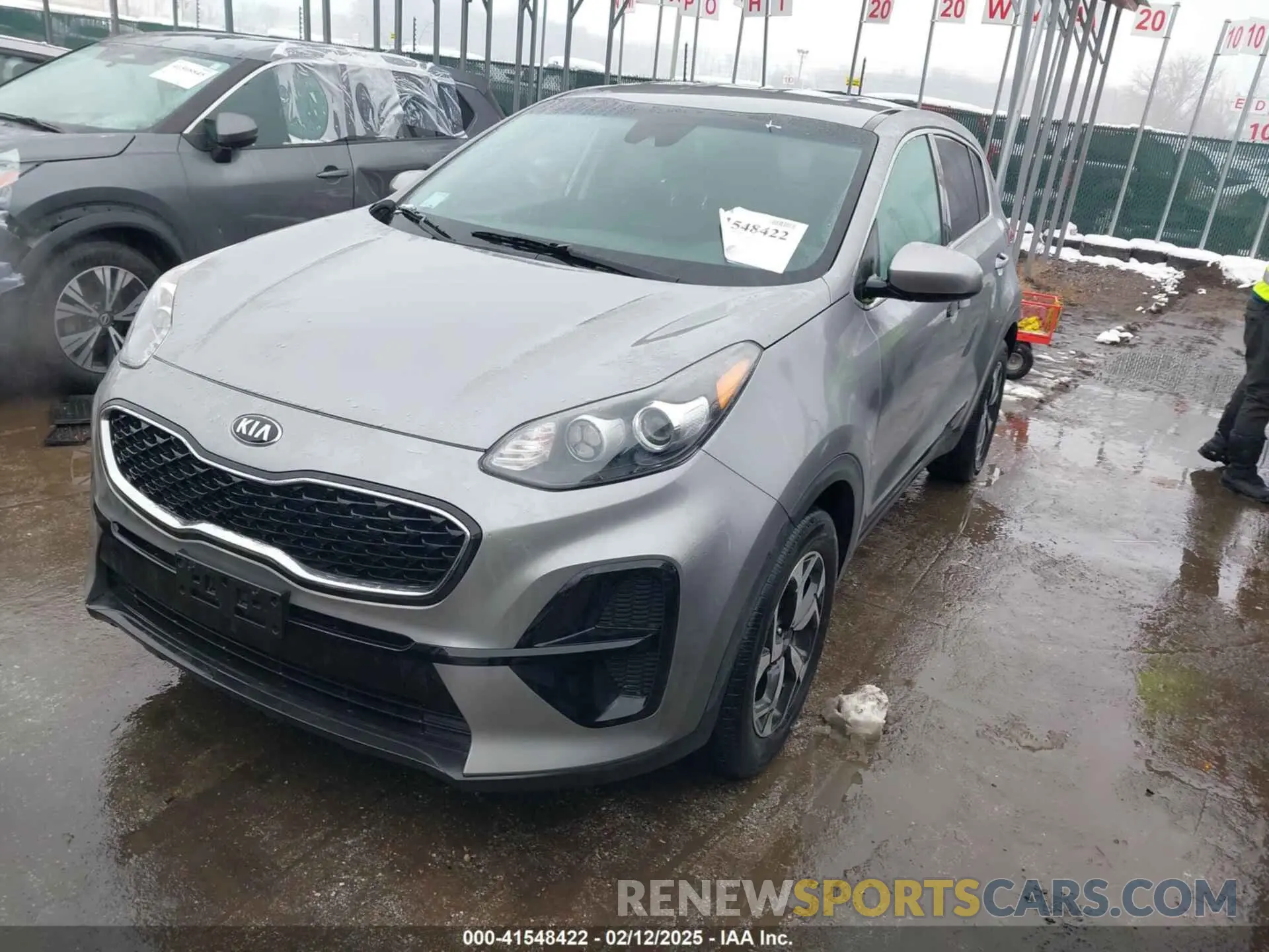 2 Photograph of a damaged car KNDPM3AC5M7888223 KIA SPORTAGE 2021