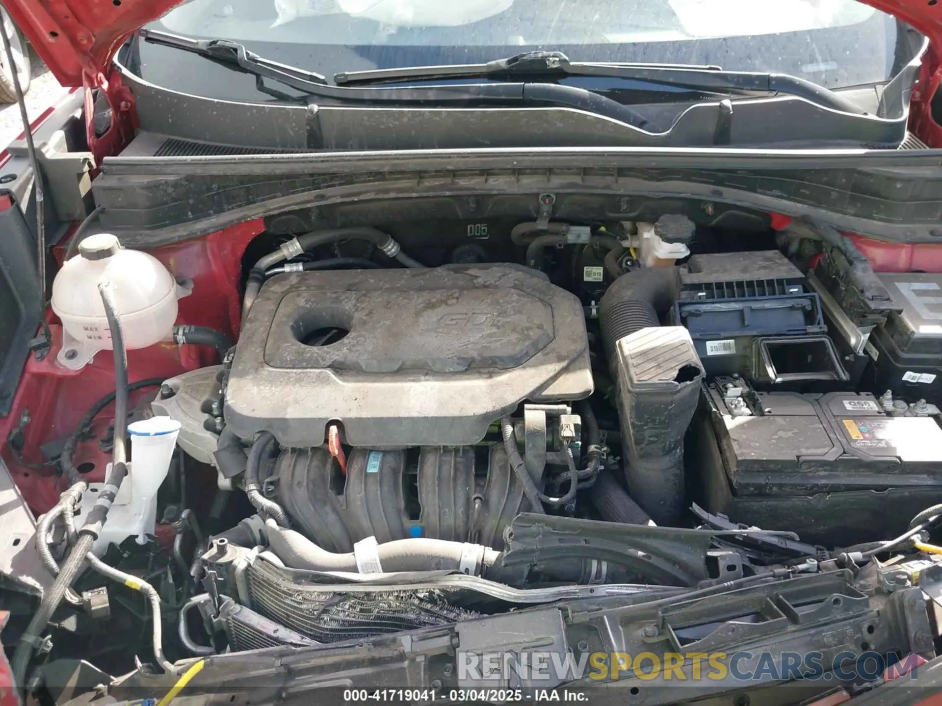 10 Photograph of a damaged car KNDPM3AC5M7891302 KIA SPORTAGE 2021