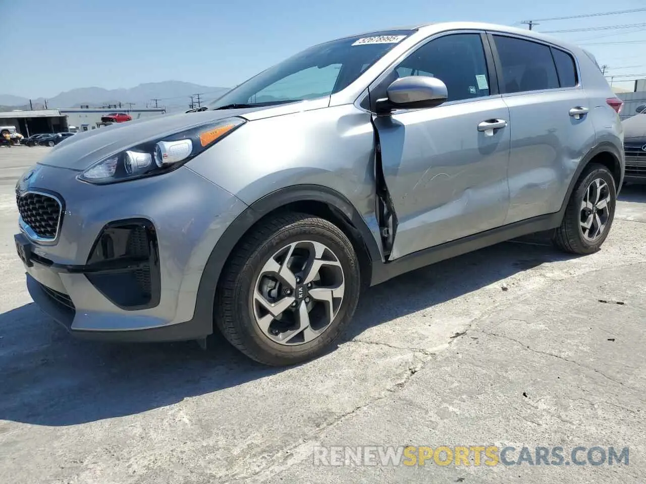 1 Photograph of a damaged car KNDPM3AC5M7901407 KIA SPORTAGE 2021