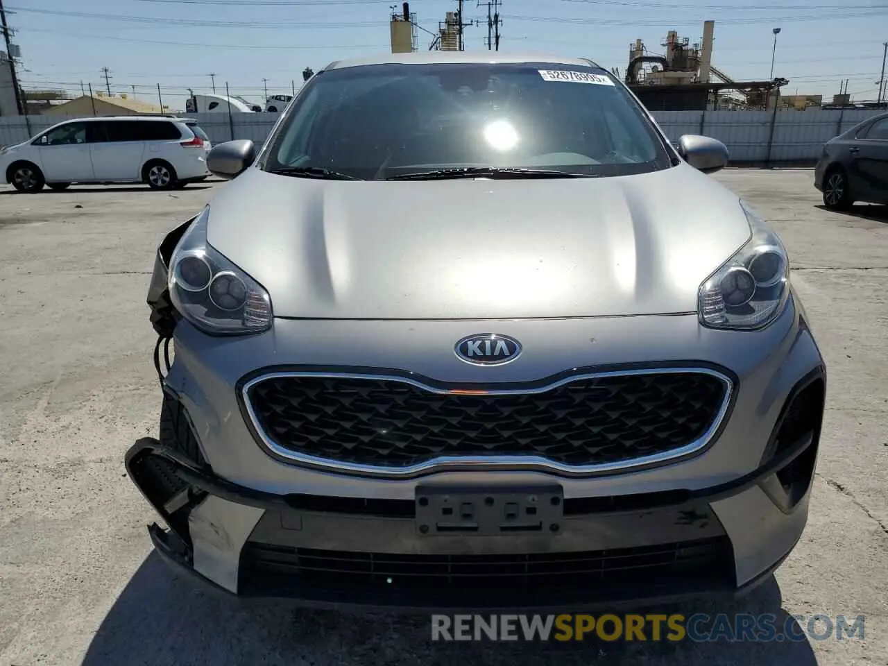 5 Photograph of a damaged car KNDPM3AC5M7901407 KIA SPORTAGE 2021