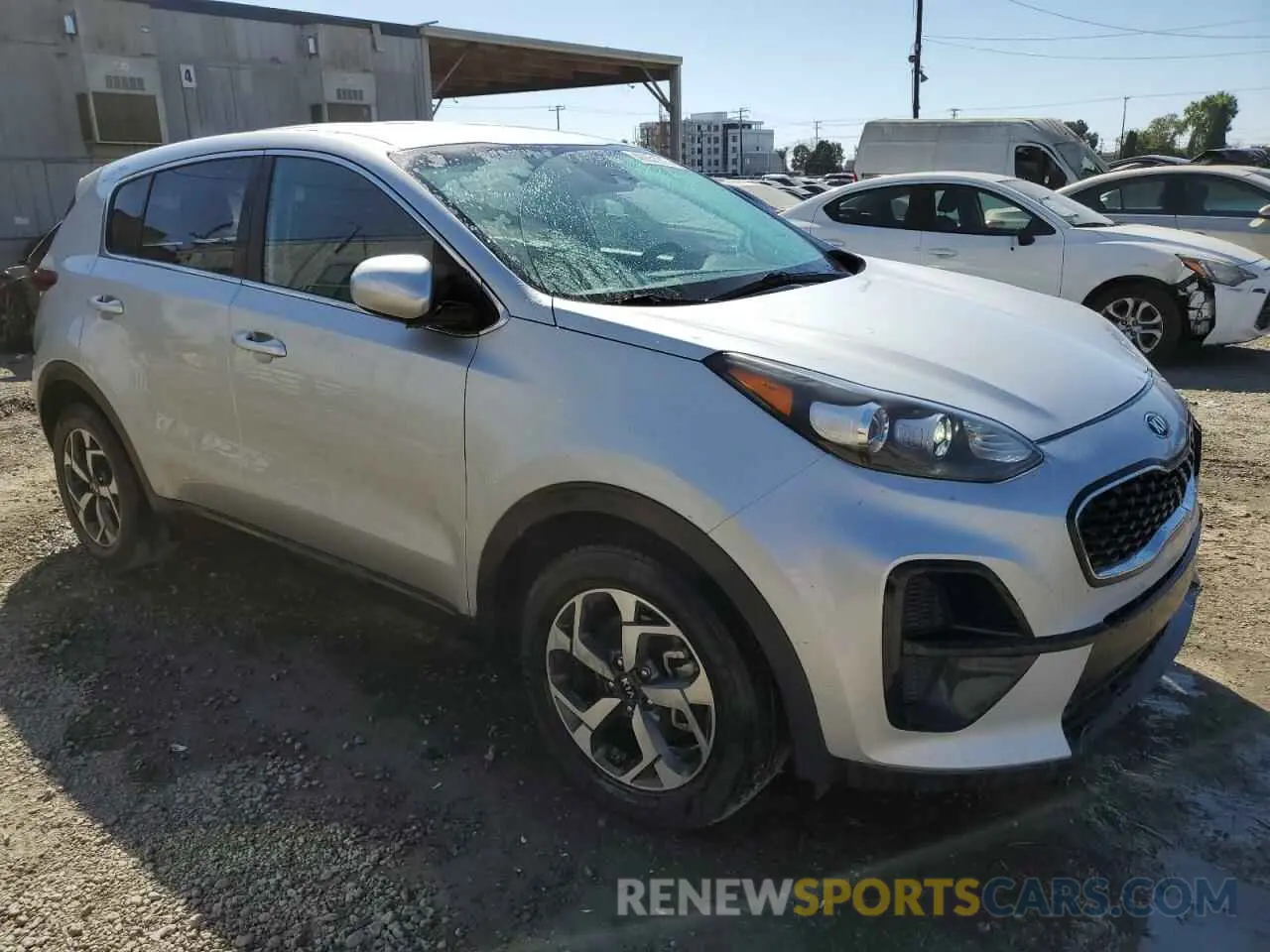 4 Photograph of a damaged car KNDPM3AC5M7915467 KIA SPORTAGE 2021