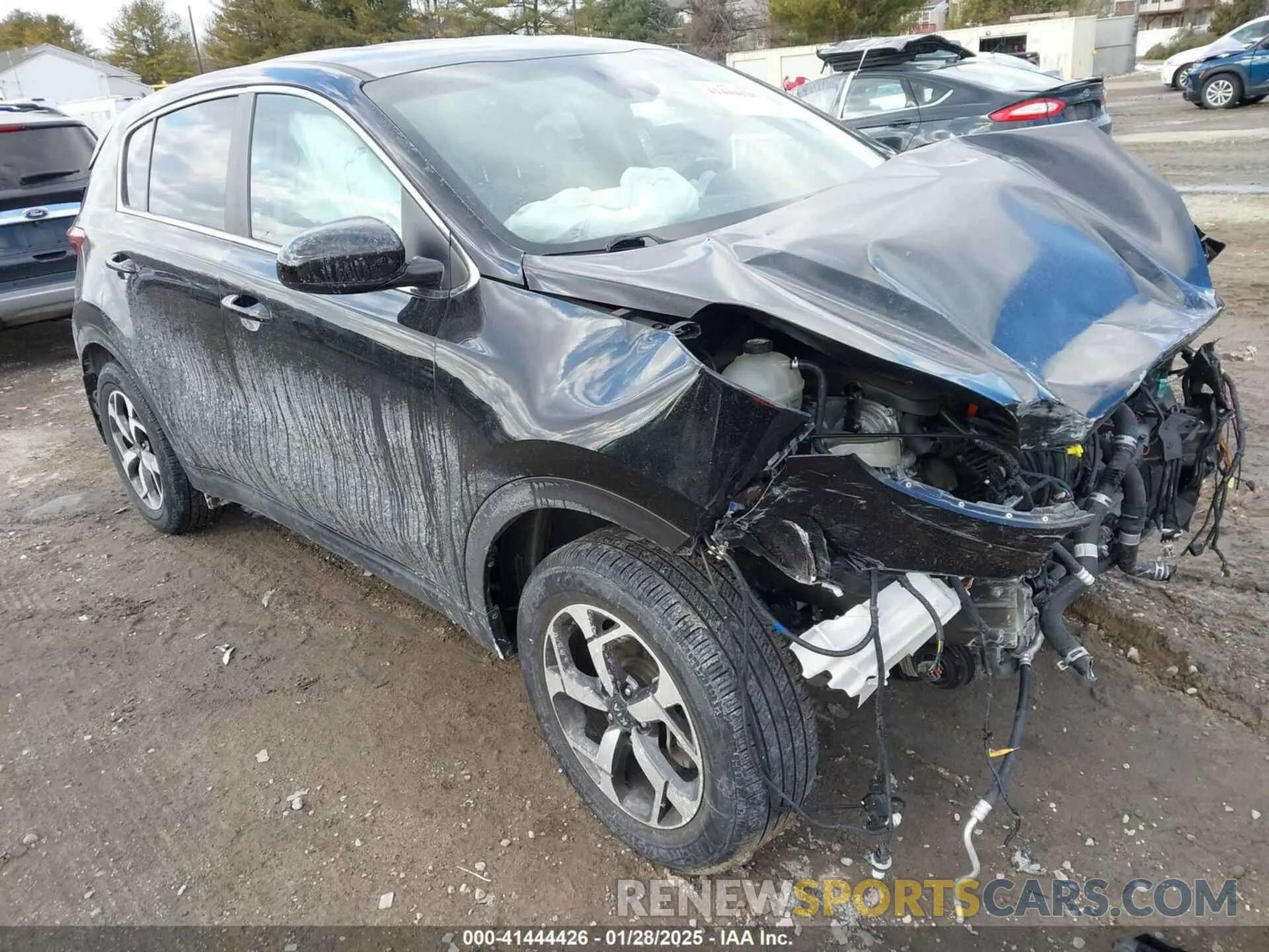 1 Photograph of a damaged car KNDPM3AC6M7845686 KIA SPORTAGE 2021