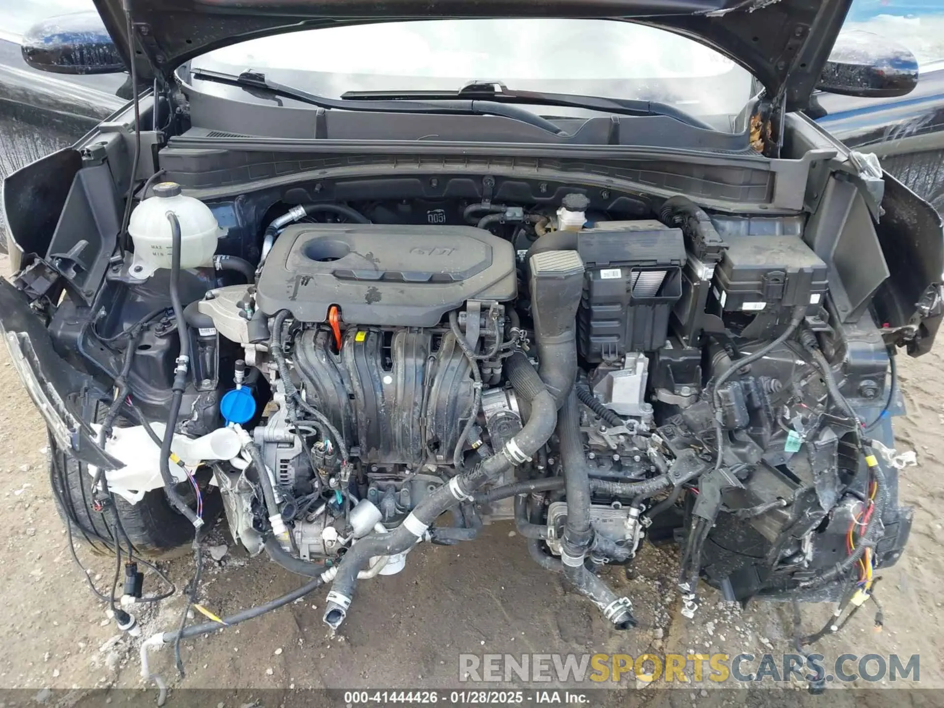 10 Photograph of a damaged car KNDPM3AC6M7845686 KIA SPORTAGE 2021
