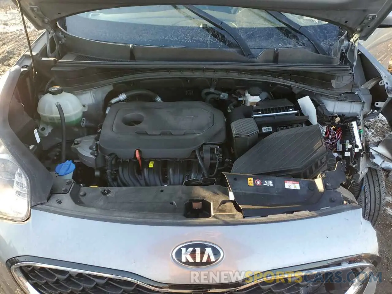 12 Photograph of a damaged car KNDPM3AC6M7851231 KIA SPORTAGE 2021