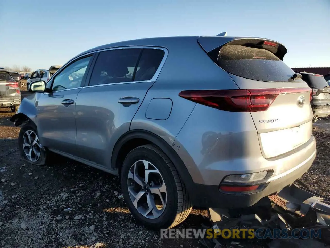 2 Photograph of a damaged car KNDPM3AC6M7851231 KIA SPORTAGE 2021