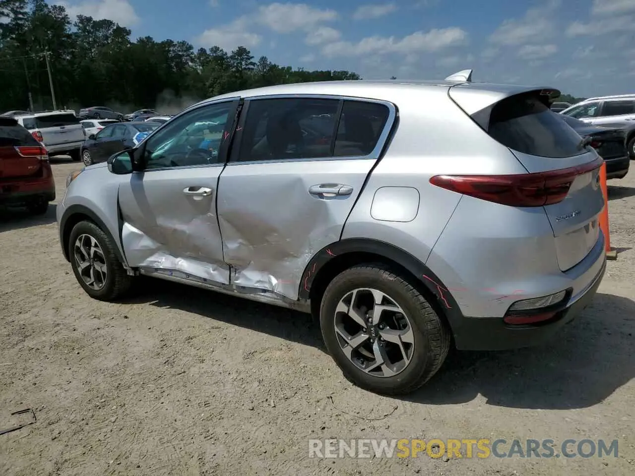 2 Photograph of a damaged car KNDPM3AC6M7925327 KIA SPORTAGE 2021