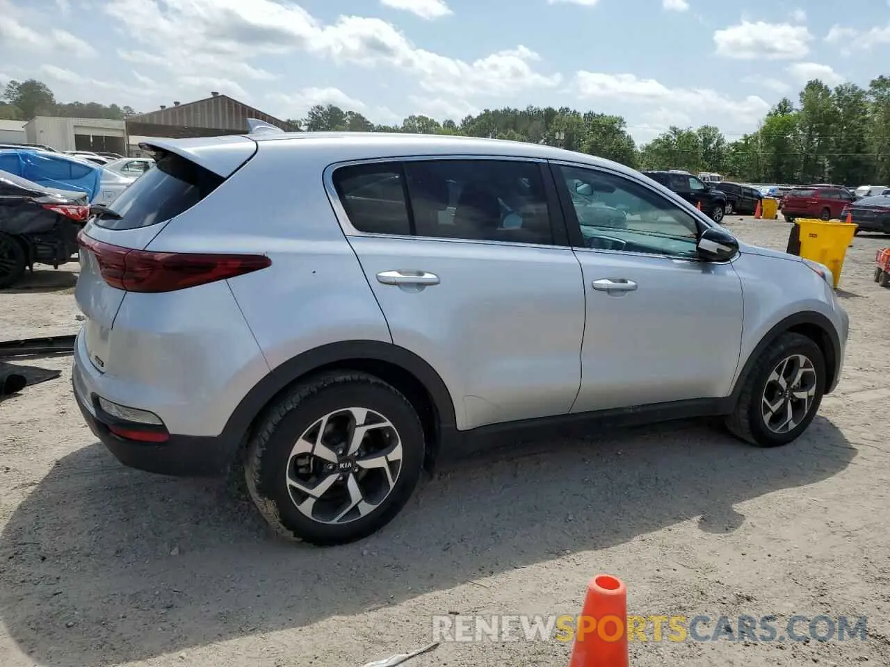 3 Photograph of a damaged car KNDPM3AC6M7925327 KIA SPORTAGE 2021