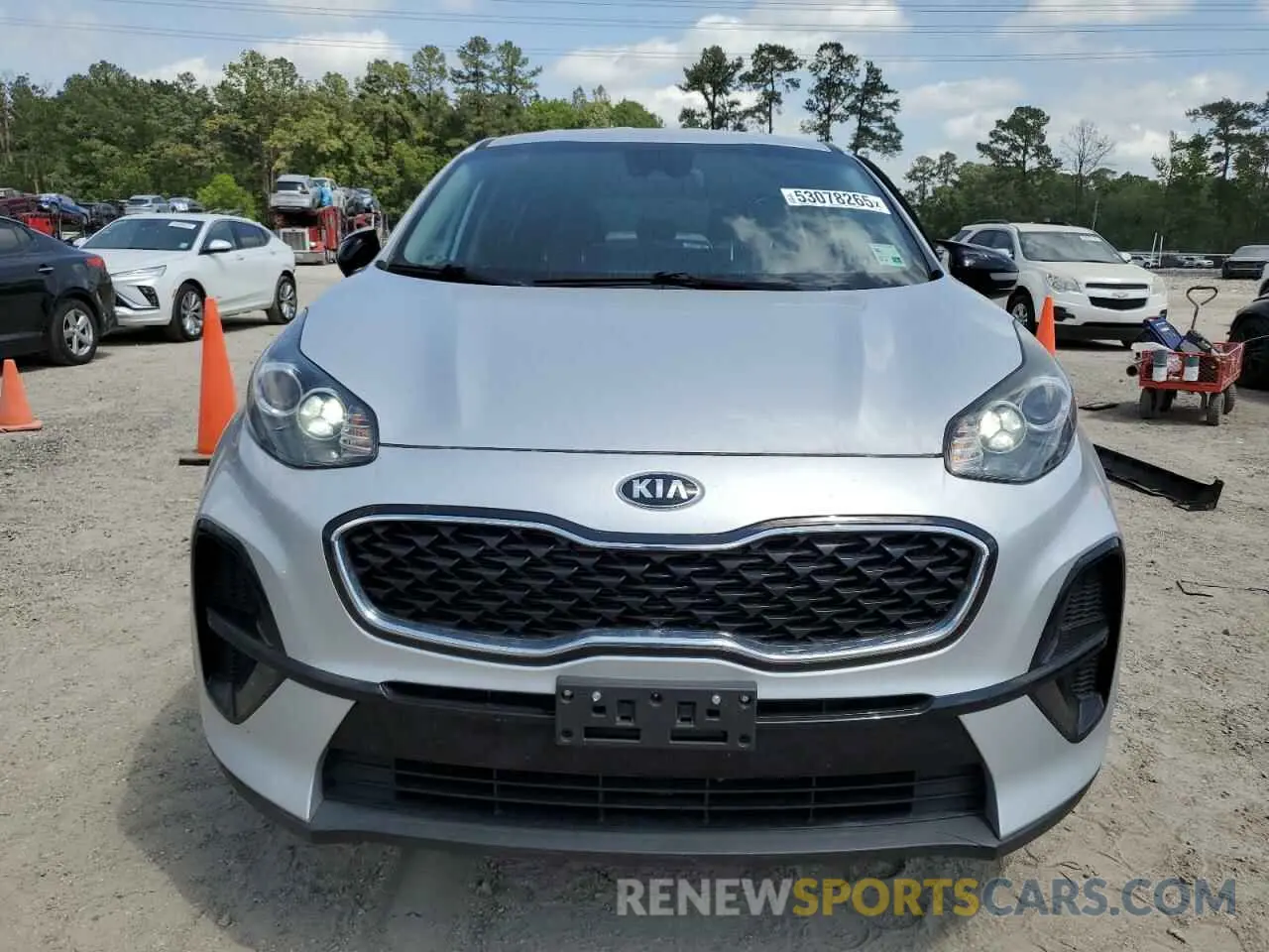 5 Photograph of a damaged car KNDPM3AC6M7925327 KIA SPORTAGE 2021