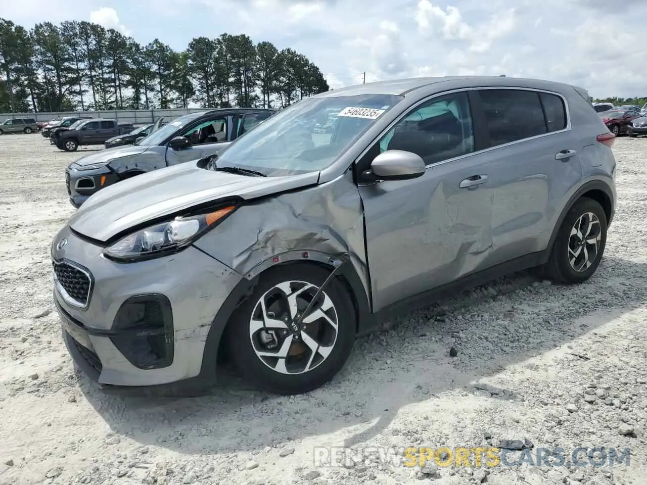 1 Photograph of a damaged car KNDPM3AC6M7944850 KIA SPORTAGE 2021