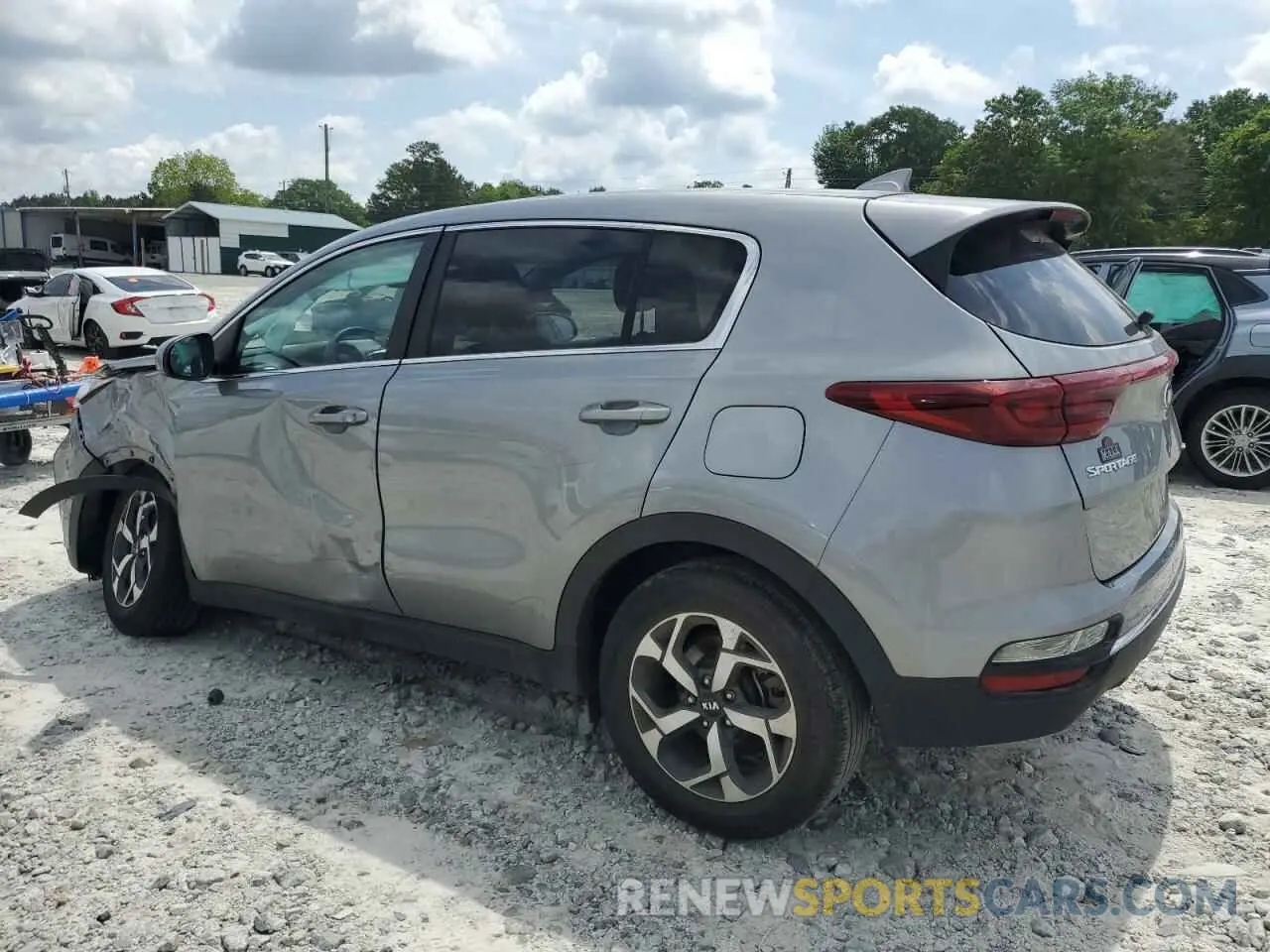 2 Photograph of a damaged car KNDPM3AC6M7944850 KIA SPORTAGE 2021