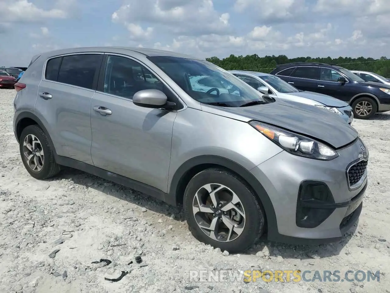4 Photograph of a damaged car KNDPM3AC6M7944850 KIA SPORTAGE 2021