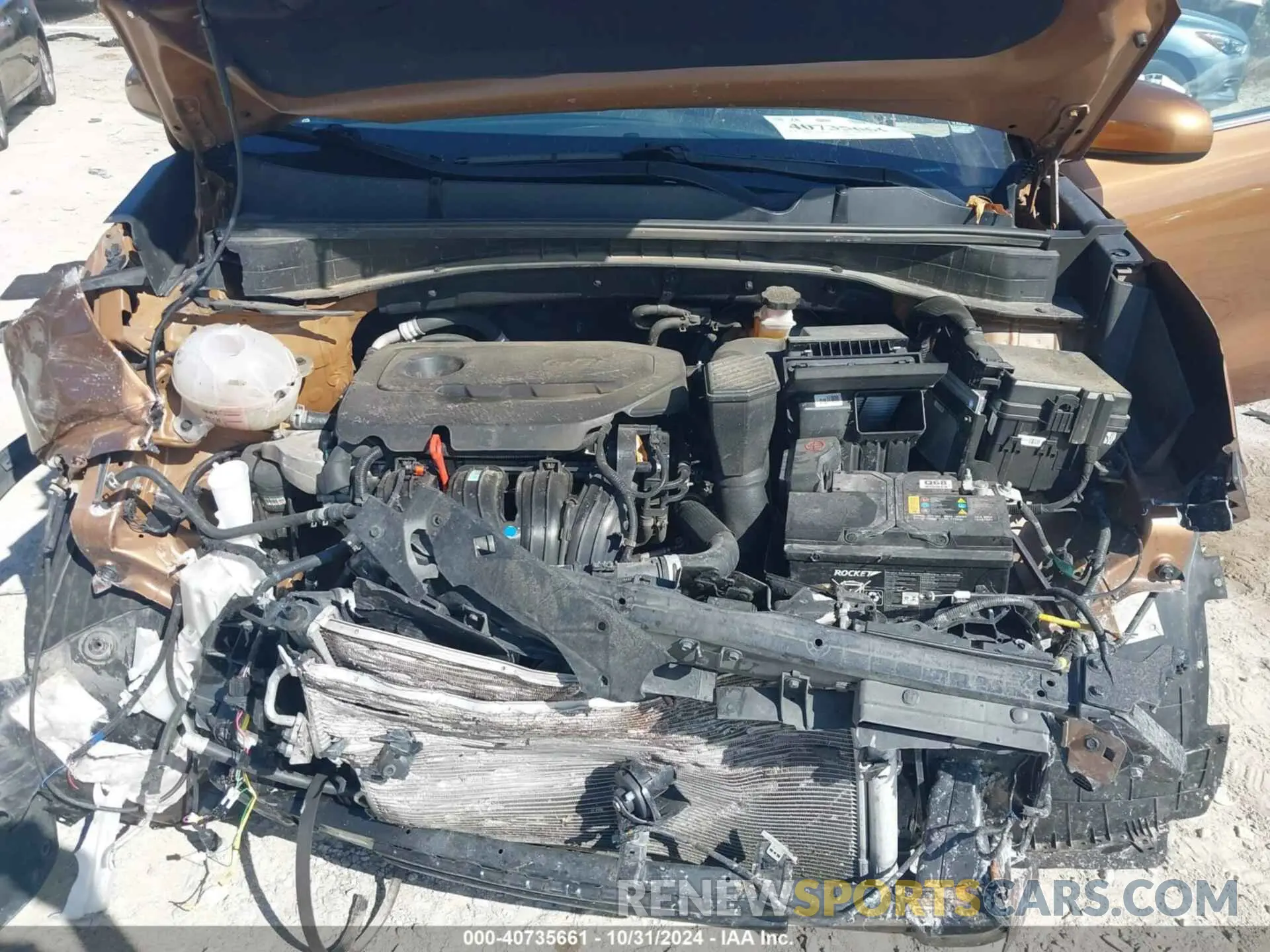 10 Photograph of a damaged car KNDPM3AC7M7877045 KIA SPORTAGE 2021