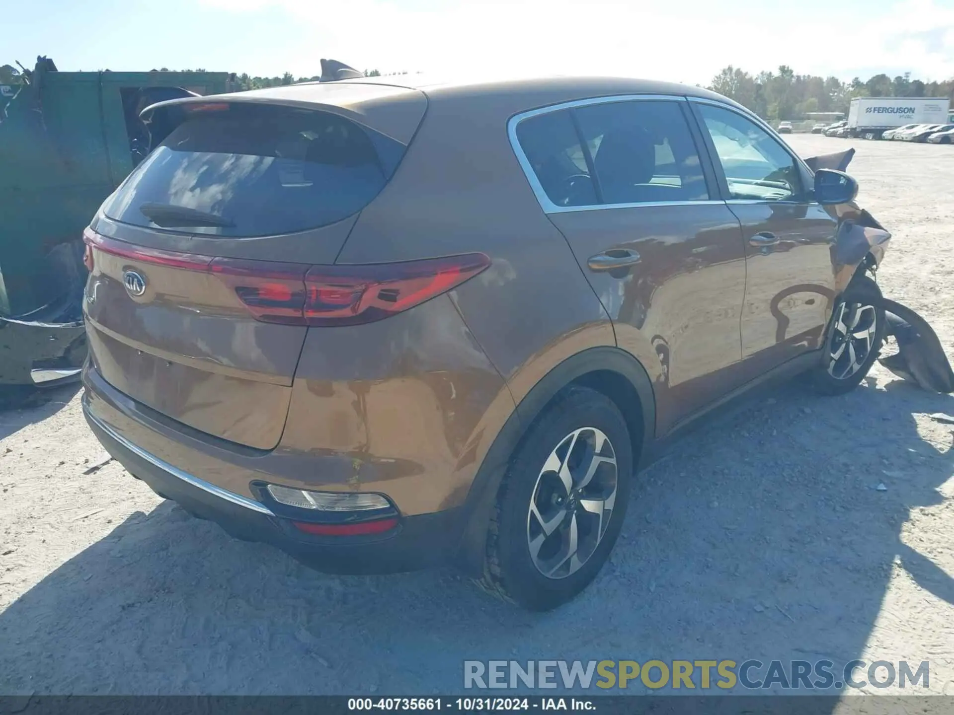 4 Photograph of a damaged car KNDPM3AC7M7877045 KIA SPORTAGE 2021