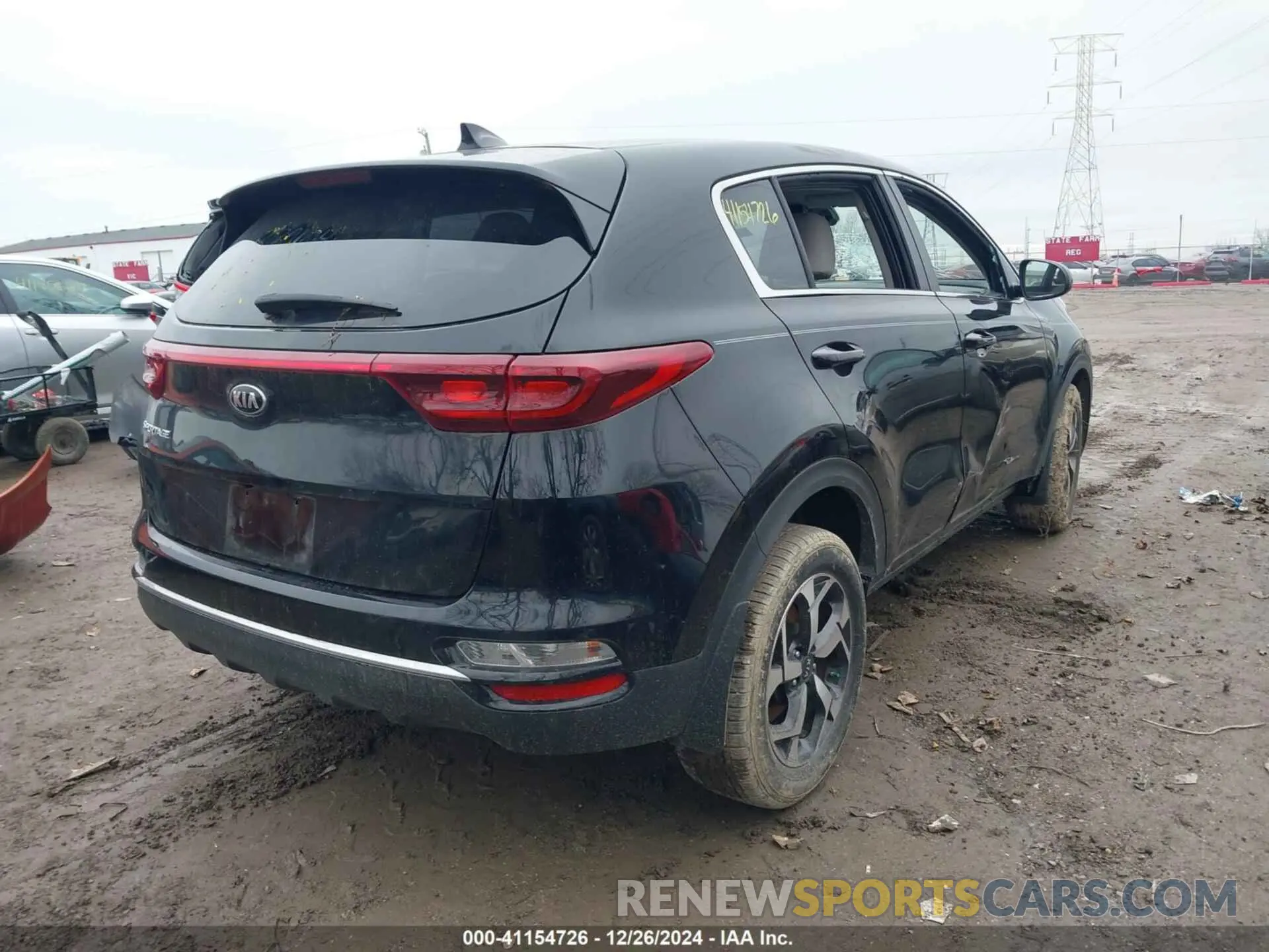 4 Photograph of a damaged car KNDPM3AC7M7879104 KIA SPORTAGE 2021