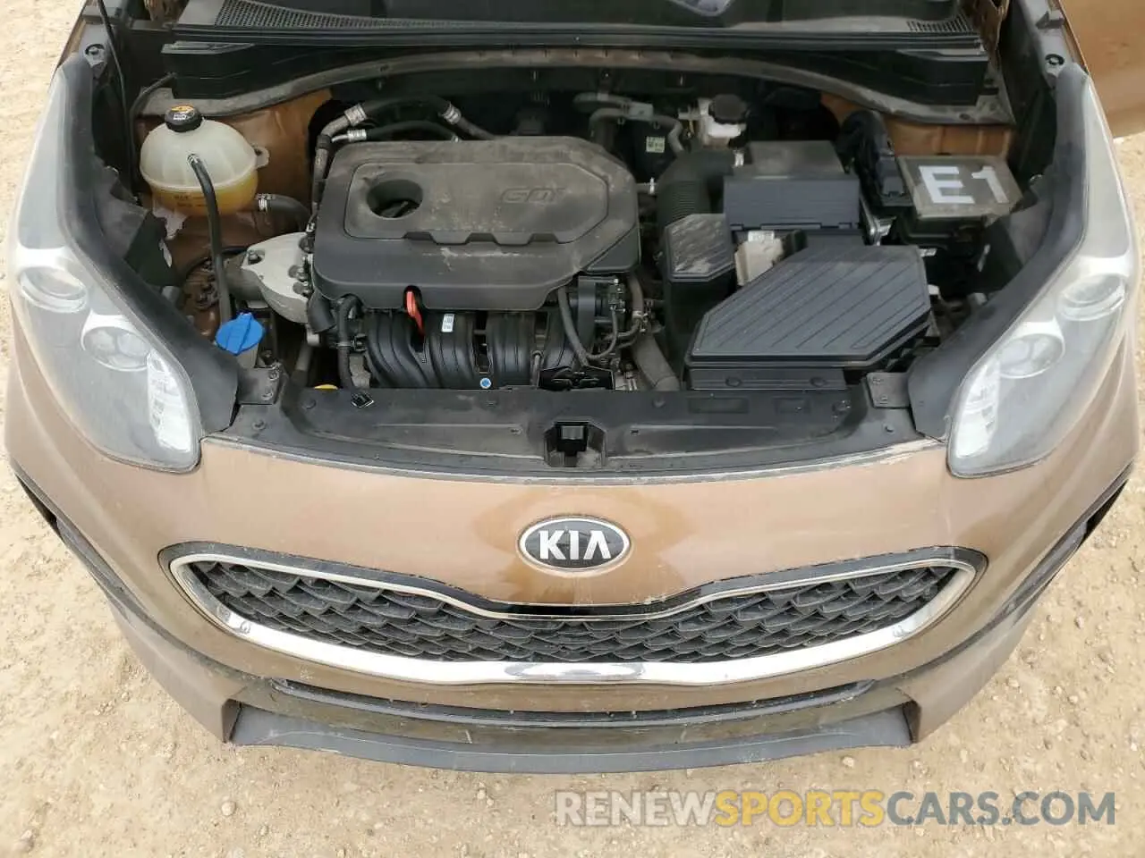 12 Photograph of a damaged car KNDPM3AC7M7884027 KIA SPORTAGE 2021