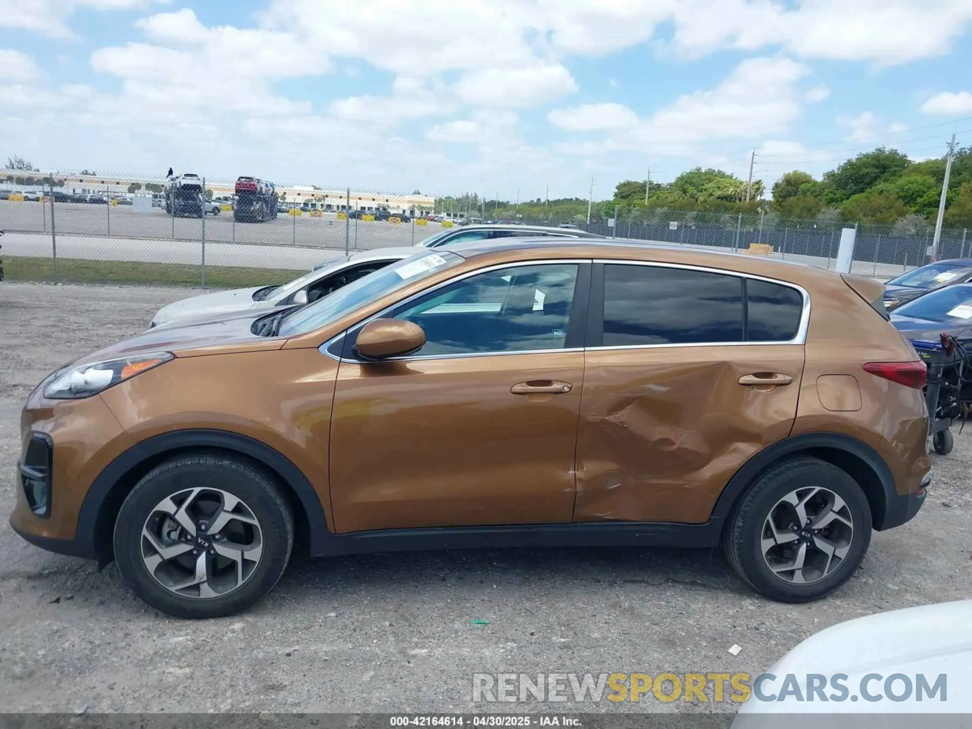 14 Photograph of a damaged car KNDPM3AC7M7885002 KIA SPORTAGE 2021