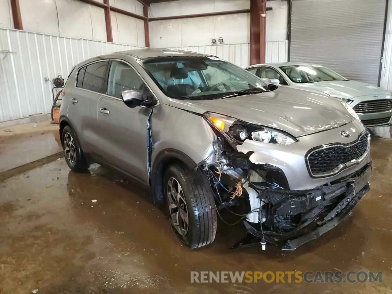 4 Photograph of a damaged car KNDPM3AC7M7908553 KIA SPORTAGE 2021